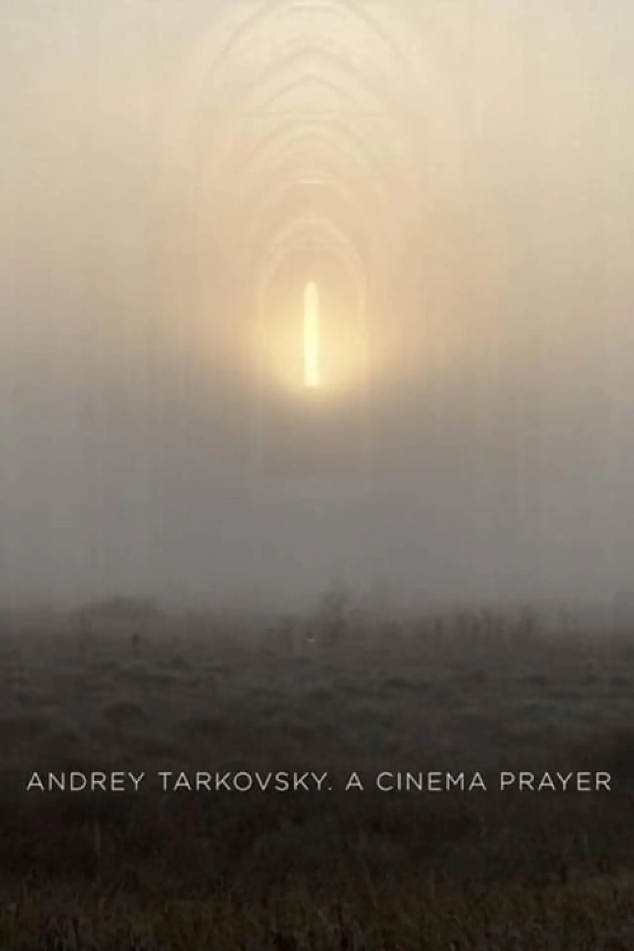 Plakat filmowy "Андрей Тарковский. Кино как молитва"