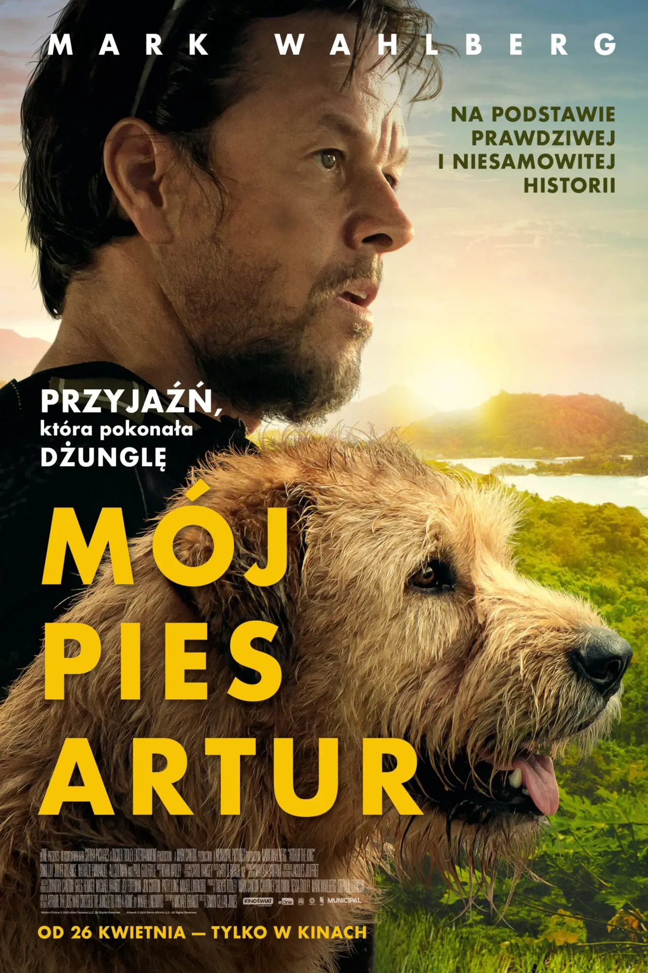 Plakat filmowy "Mój pies Artur"