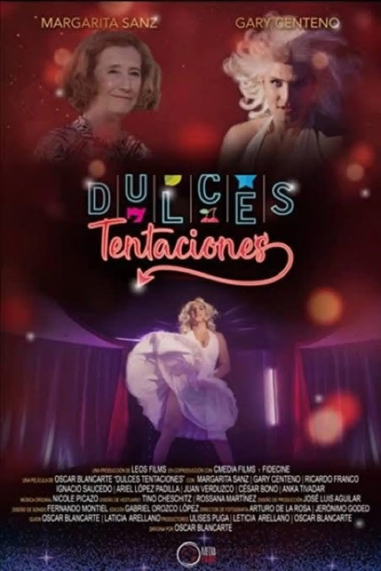 Plakat filmowy "Dulces tentaciones"