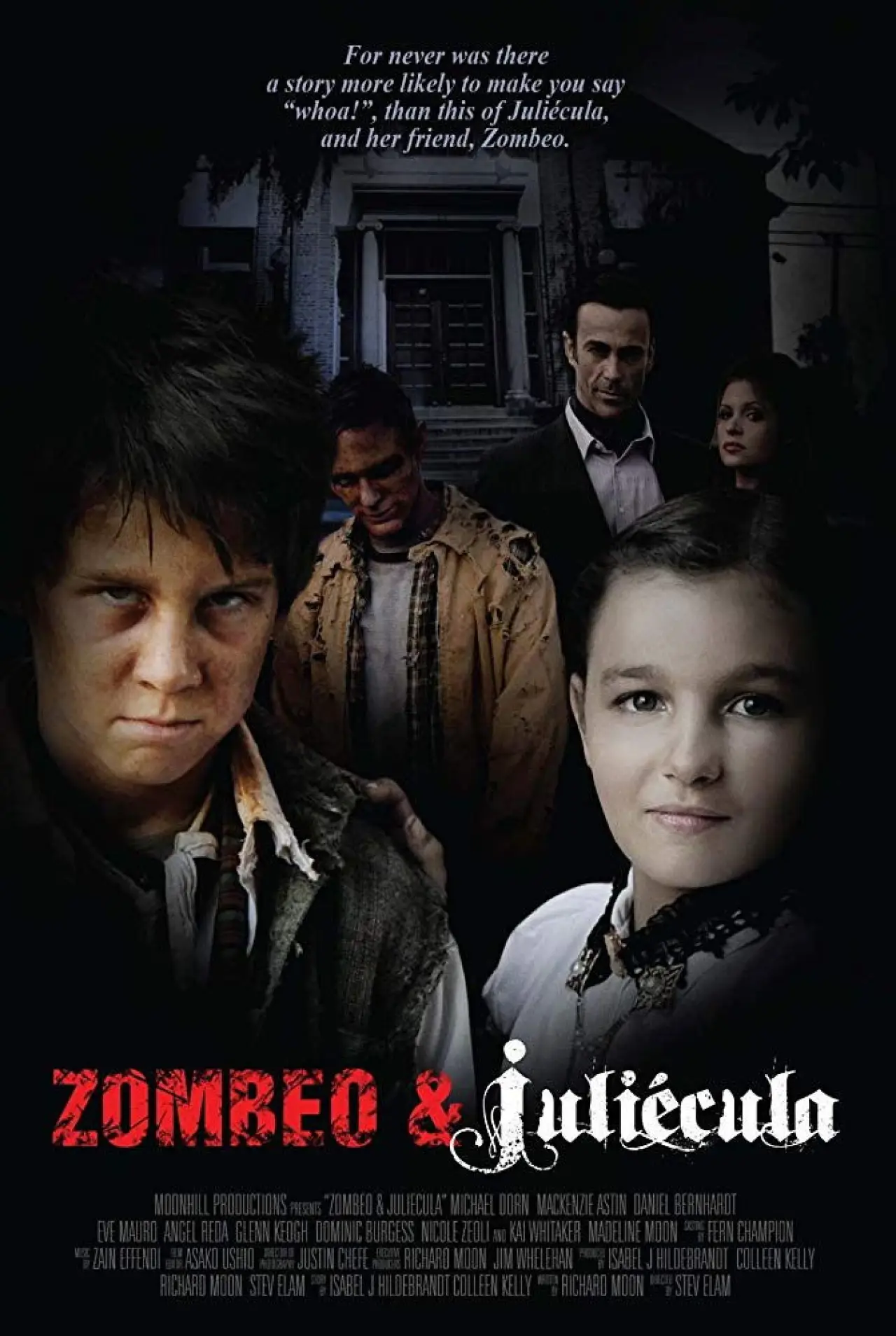 Plakat filmowy "Zombeo & Juliécula"