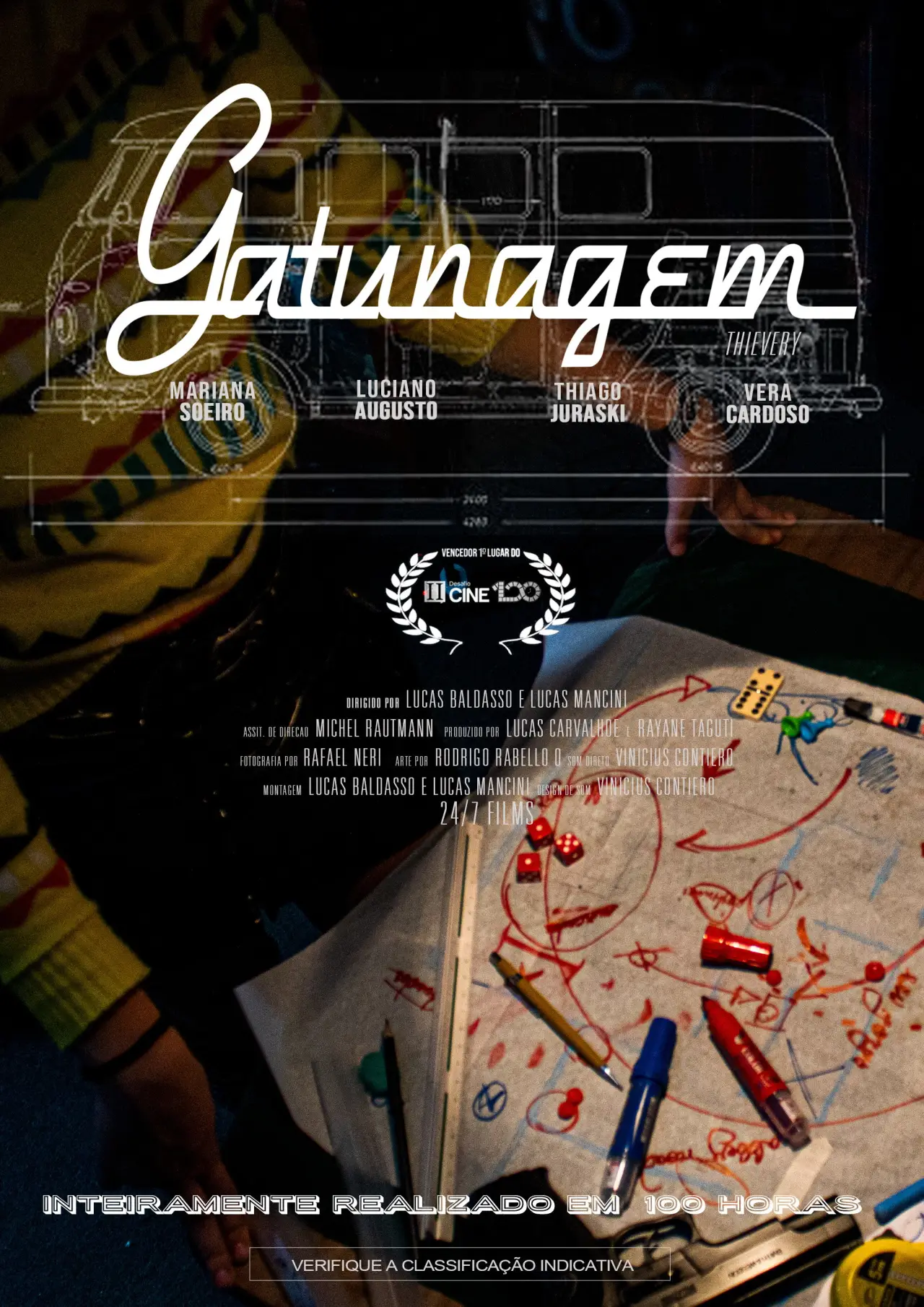 Plakat filmowy "Gatunagem"