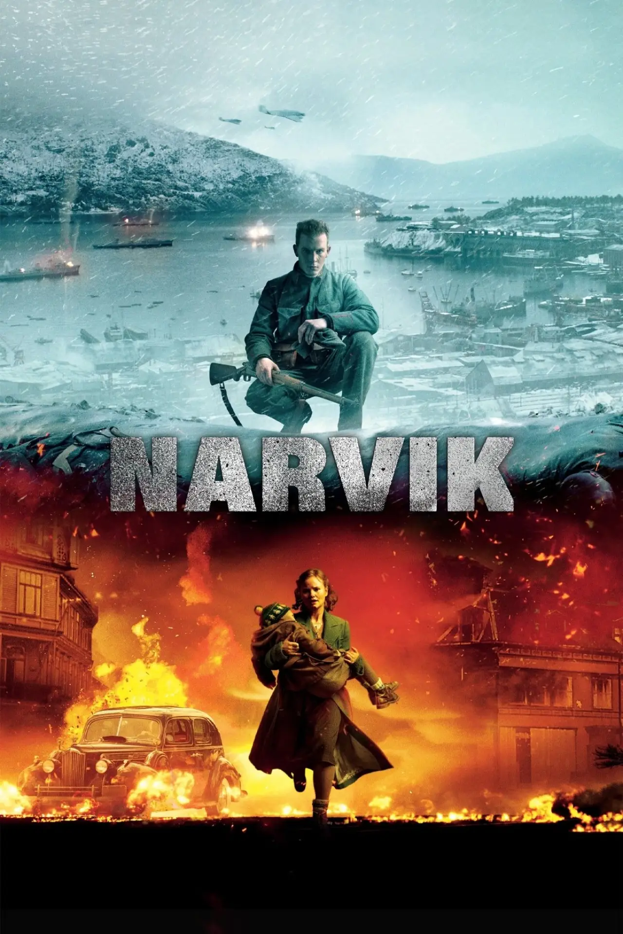 Plakat filmowy "Narwik"