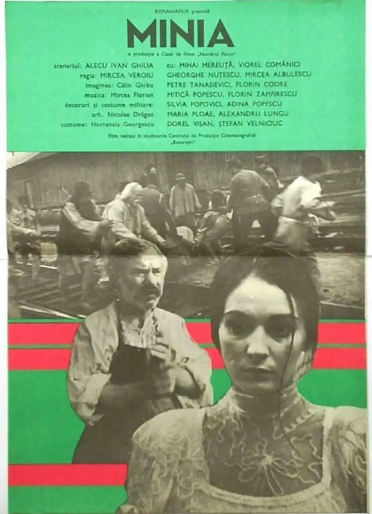 Plakat filmowy "Mînia"