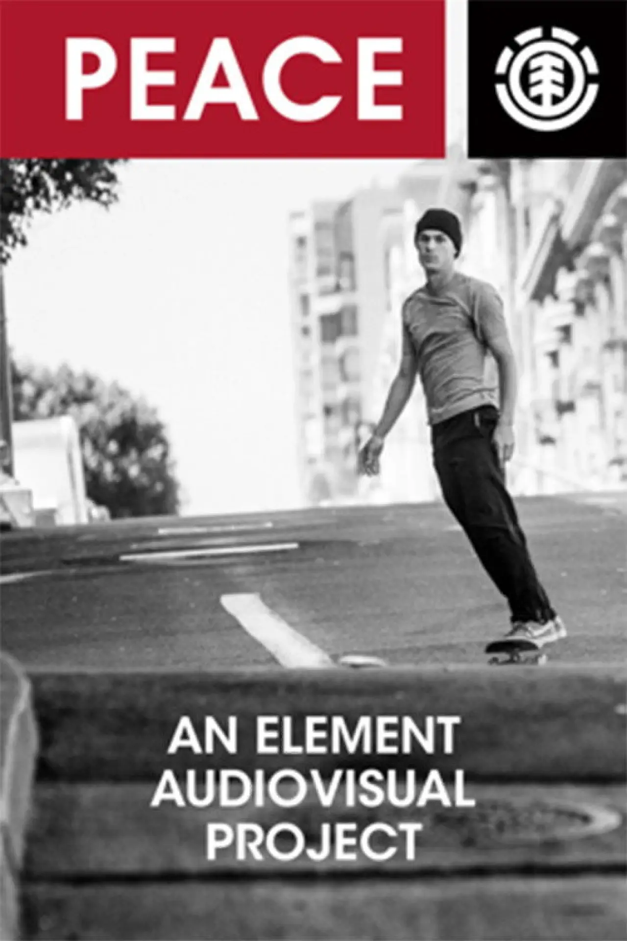 Plakat filmowy "PEACE: An Element Audiovisual Project"