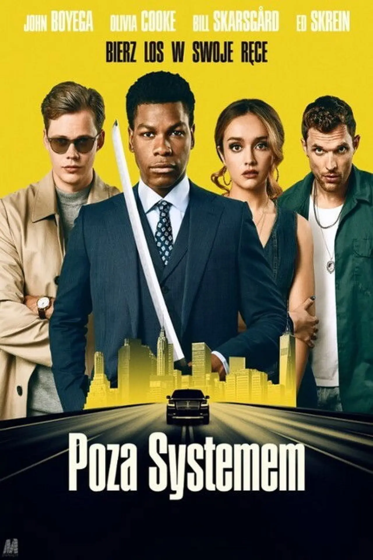 Plakat filmowy "Poza systemem"