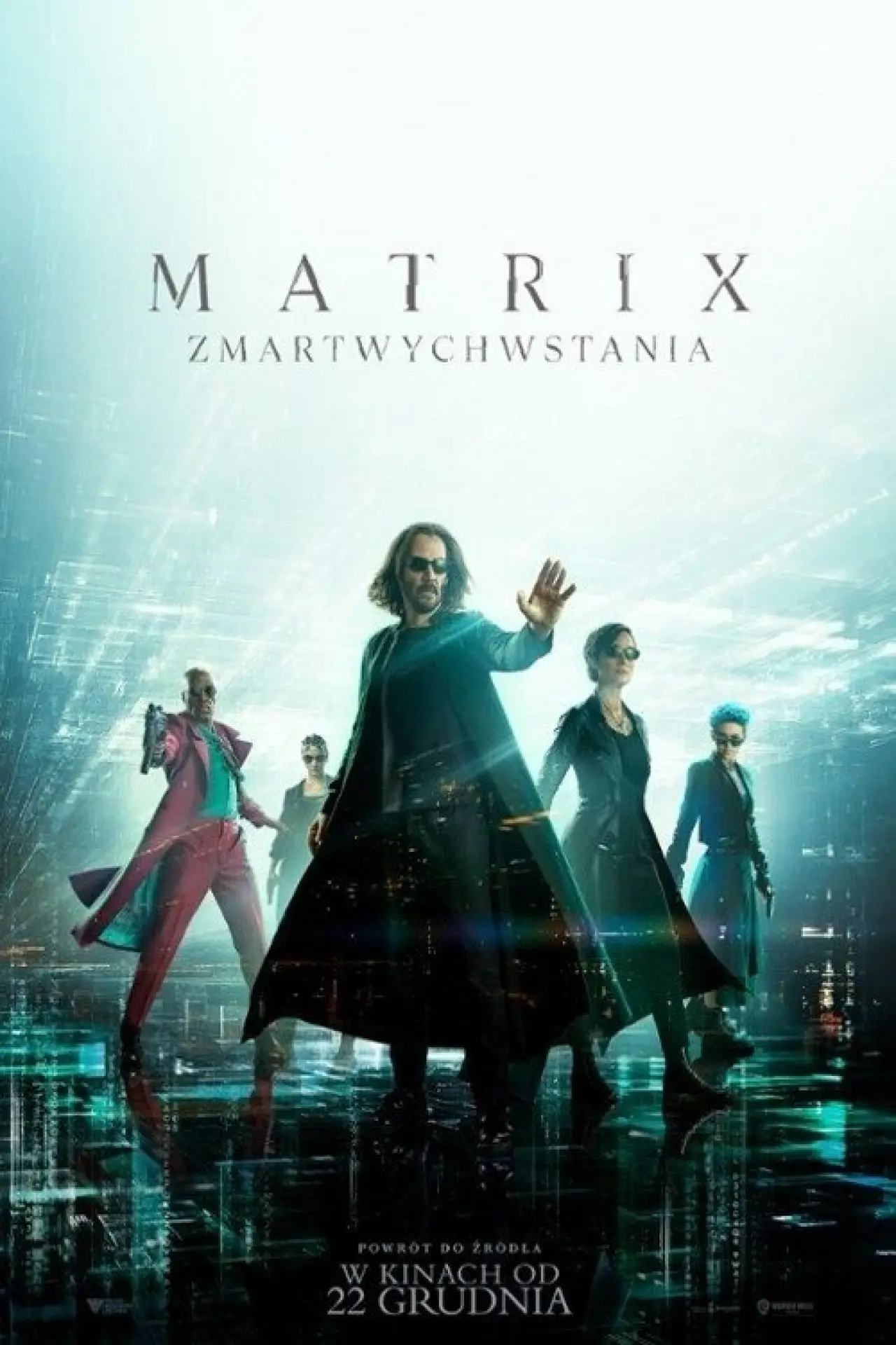 Plakat filmowy "Matrix Zmartwychwstania"