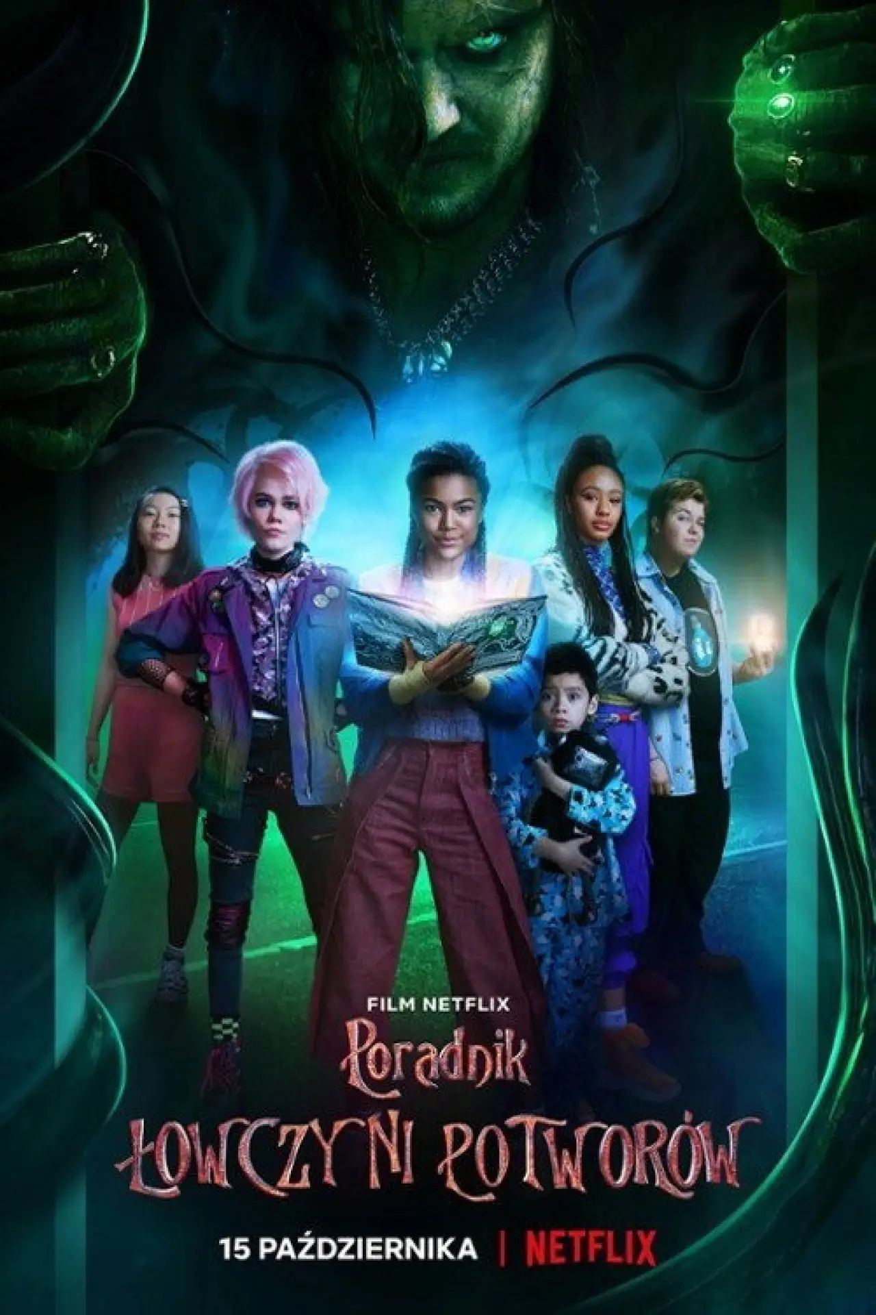 Plakat filmowy "Poradnik łowczyni potworów"