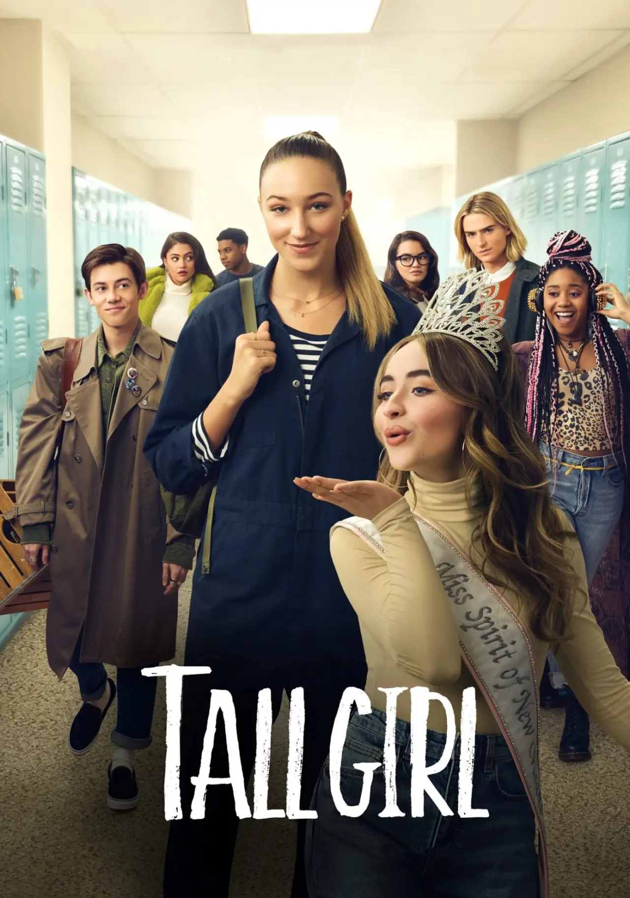 Plakat filmowy "Wysoka dziewczyna"