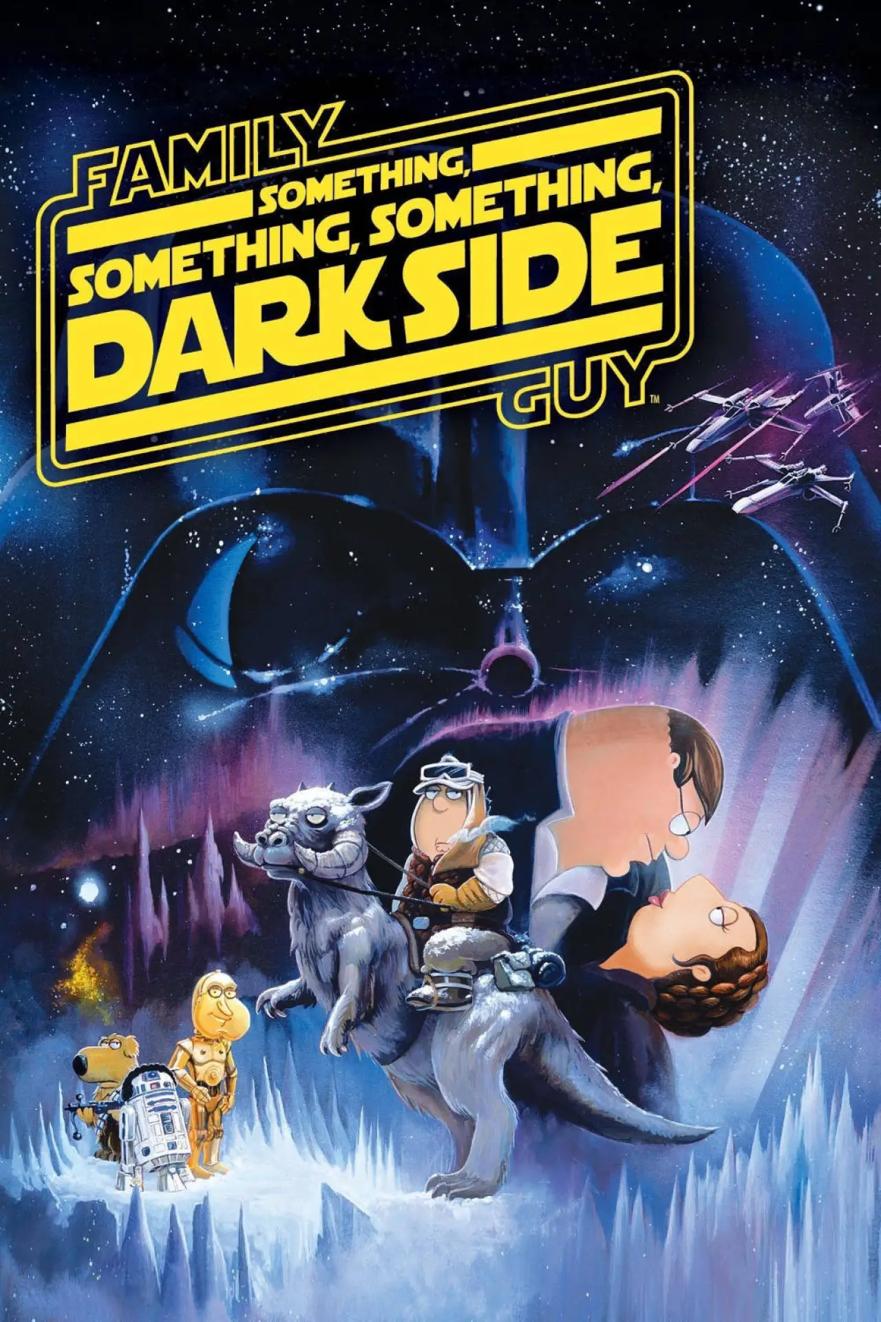 Plakat filmowy "Family Guy Presents: Something, Something, Something, Dark Side"