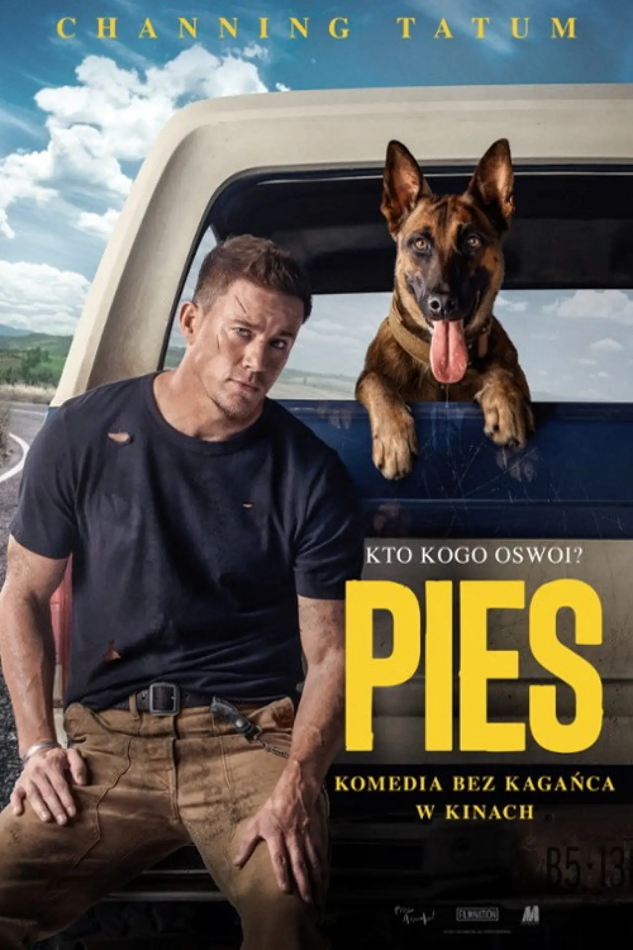 Plakat filmowy "Pies"