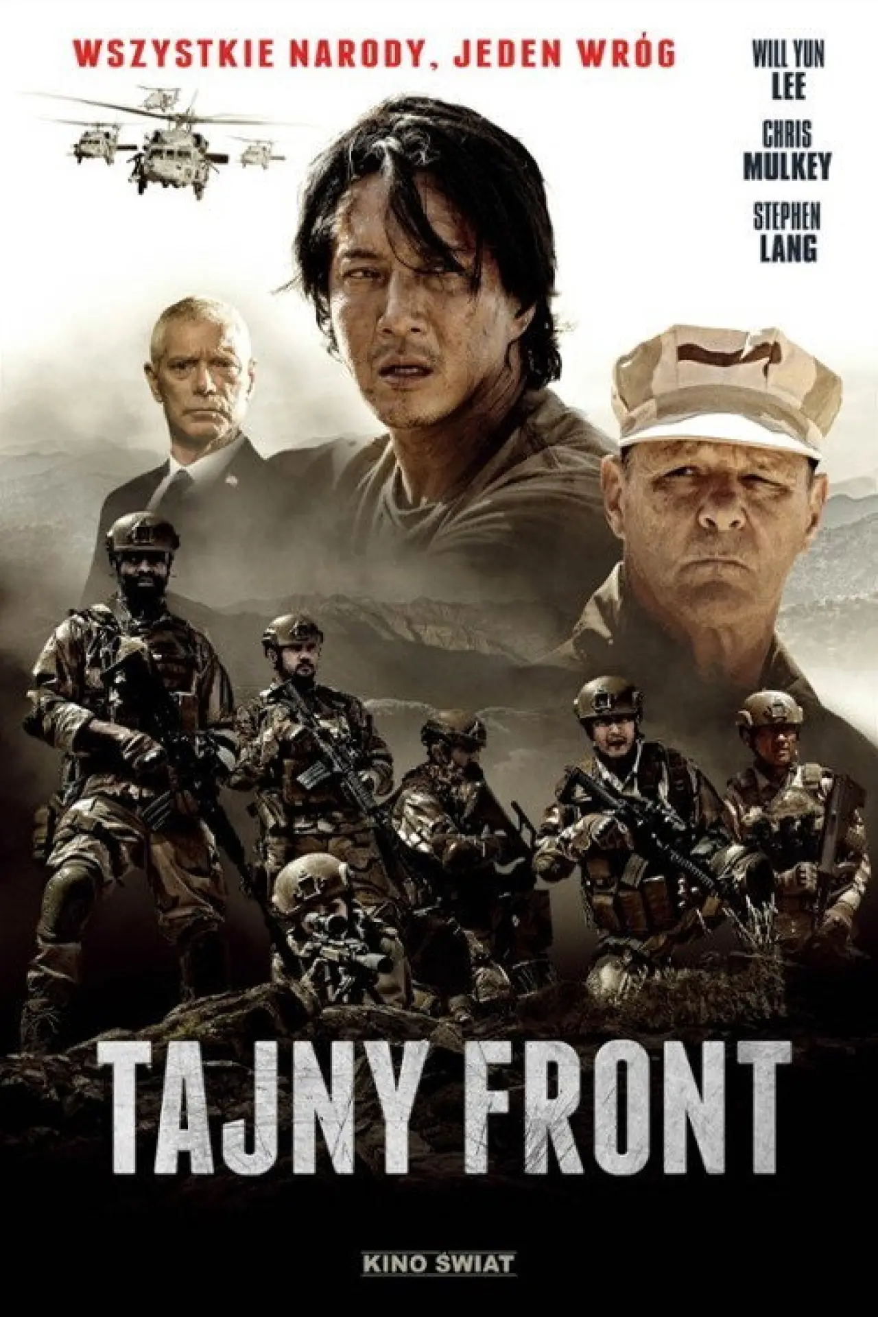Plakat filmowy "Tajny front"
