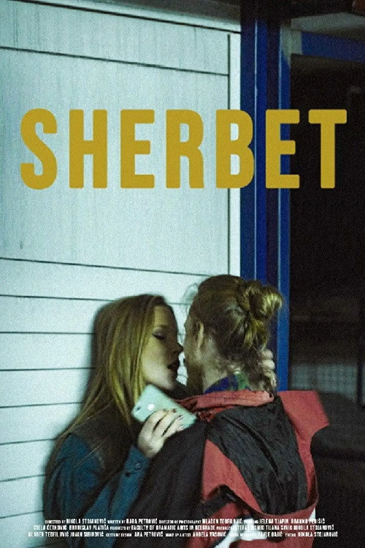 Plakat filmowy "Šerbet"