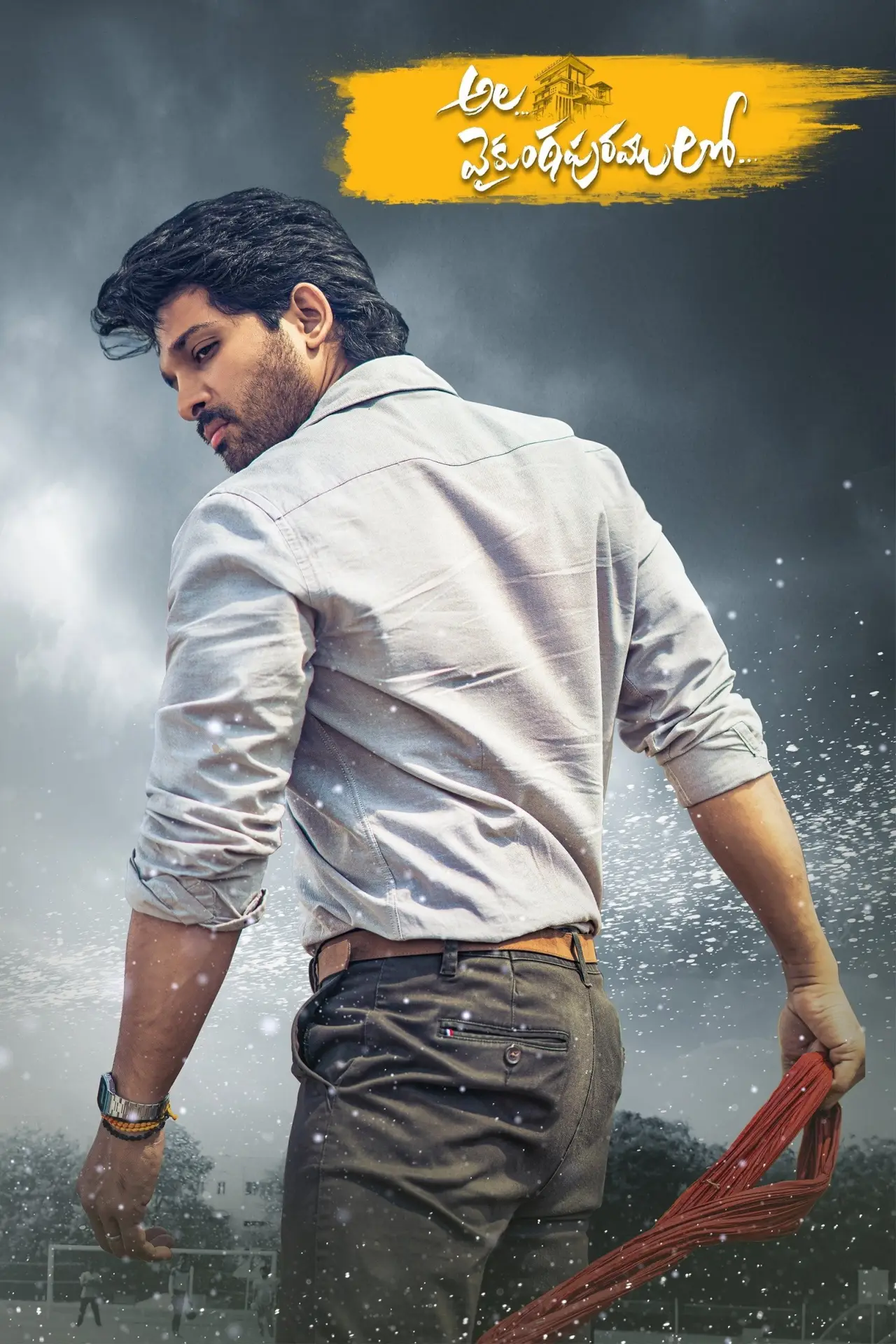 Plakat filmowy "అల వైకుంఠపురములో"