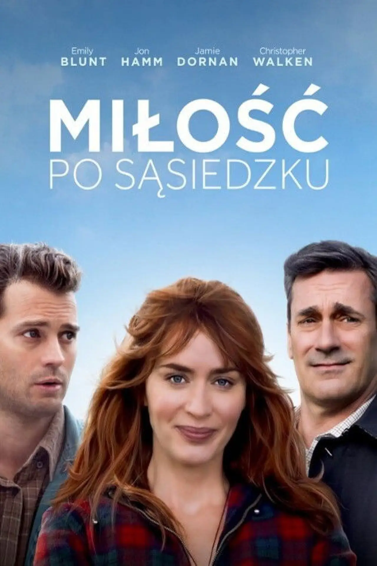 Plakat filmowy "Miłość po sąsiedzku"