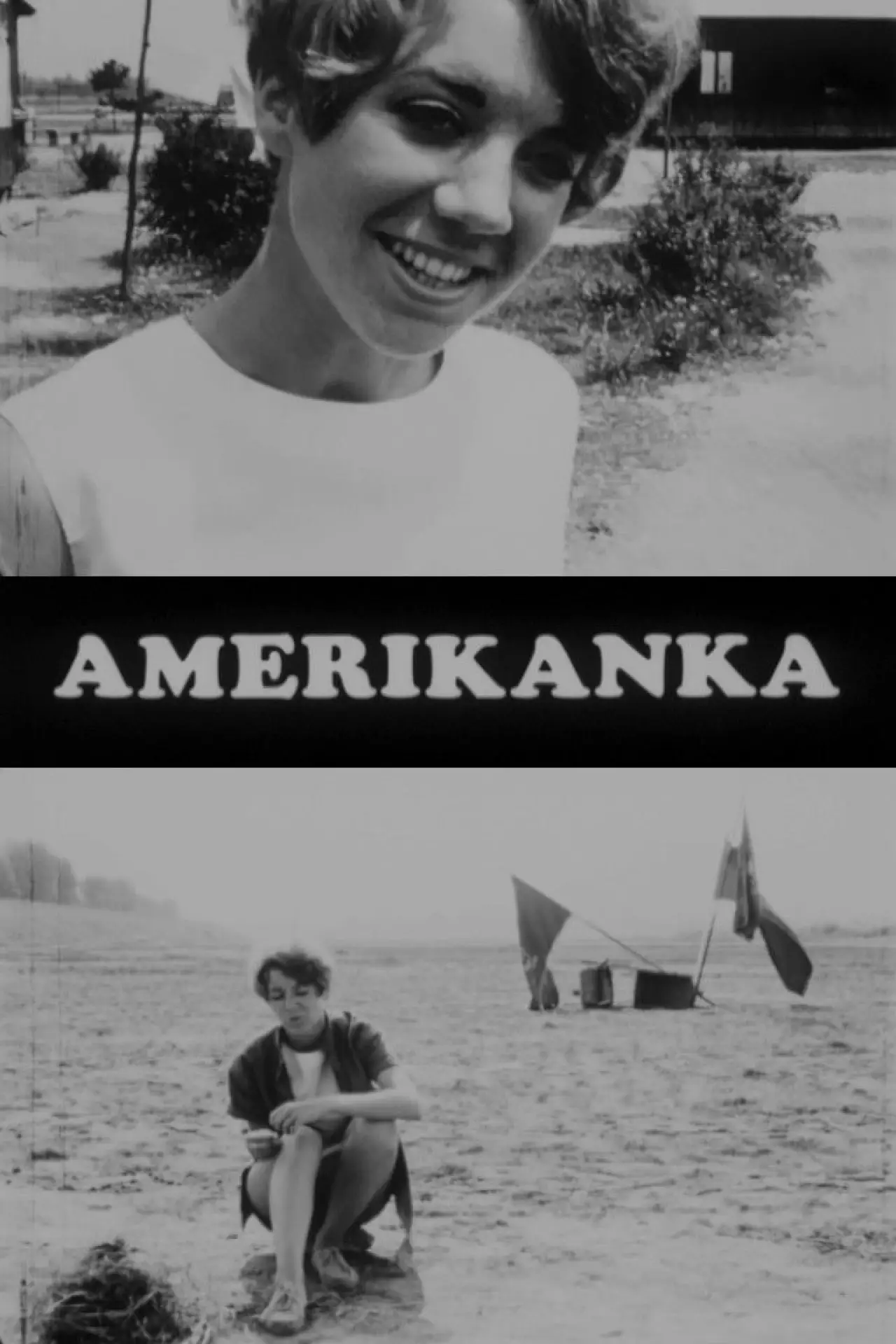 Plakat filmowy "Amerikanka"