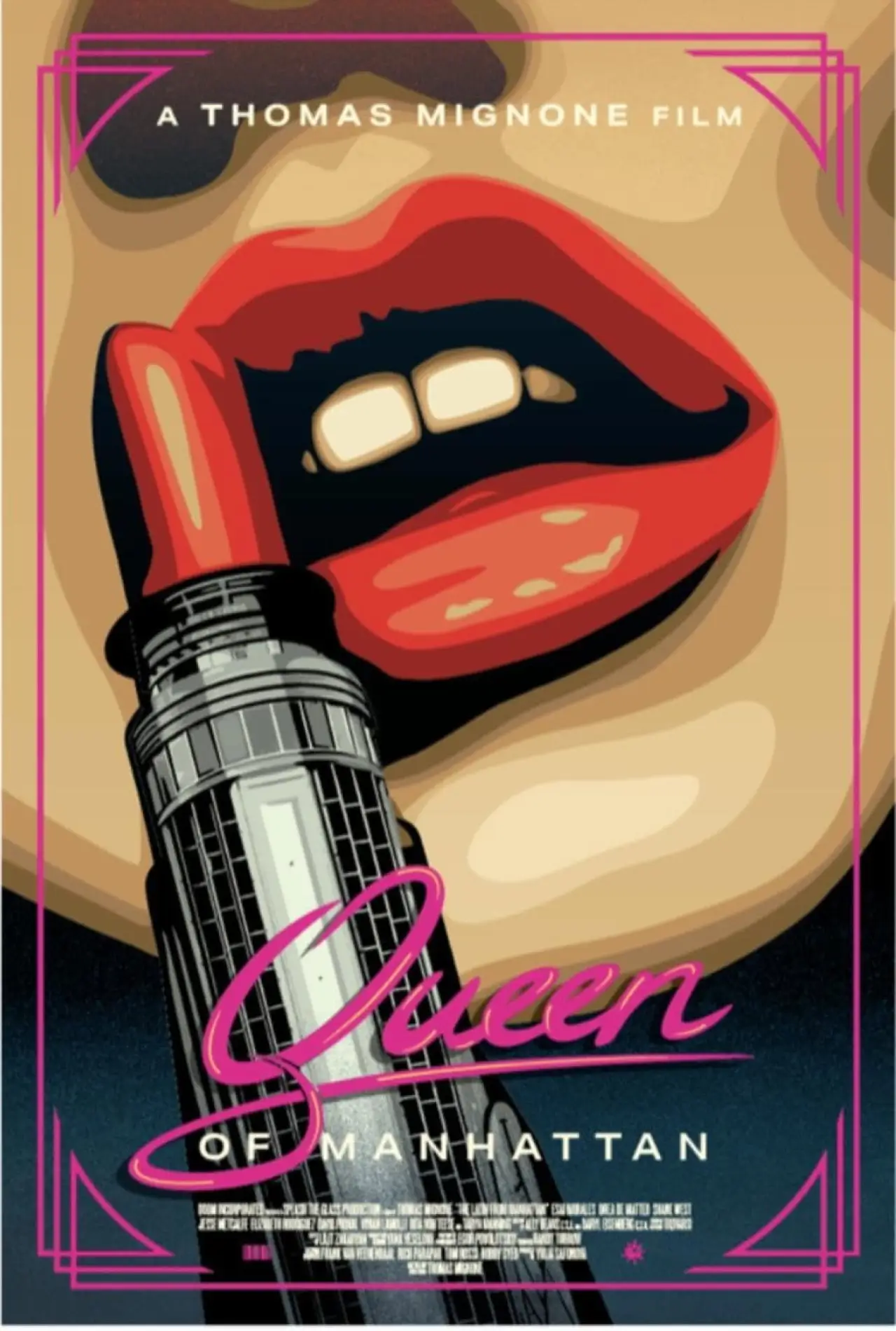 Plakat filmowy "Queen of Manhattan"