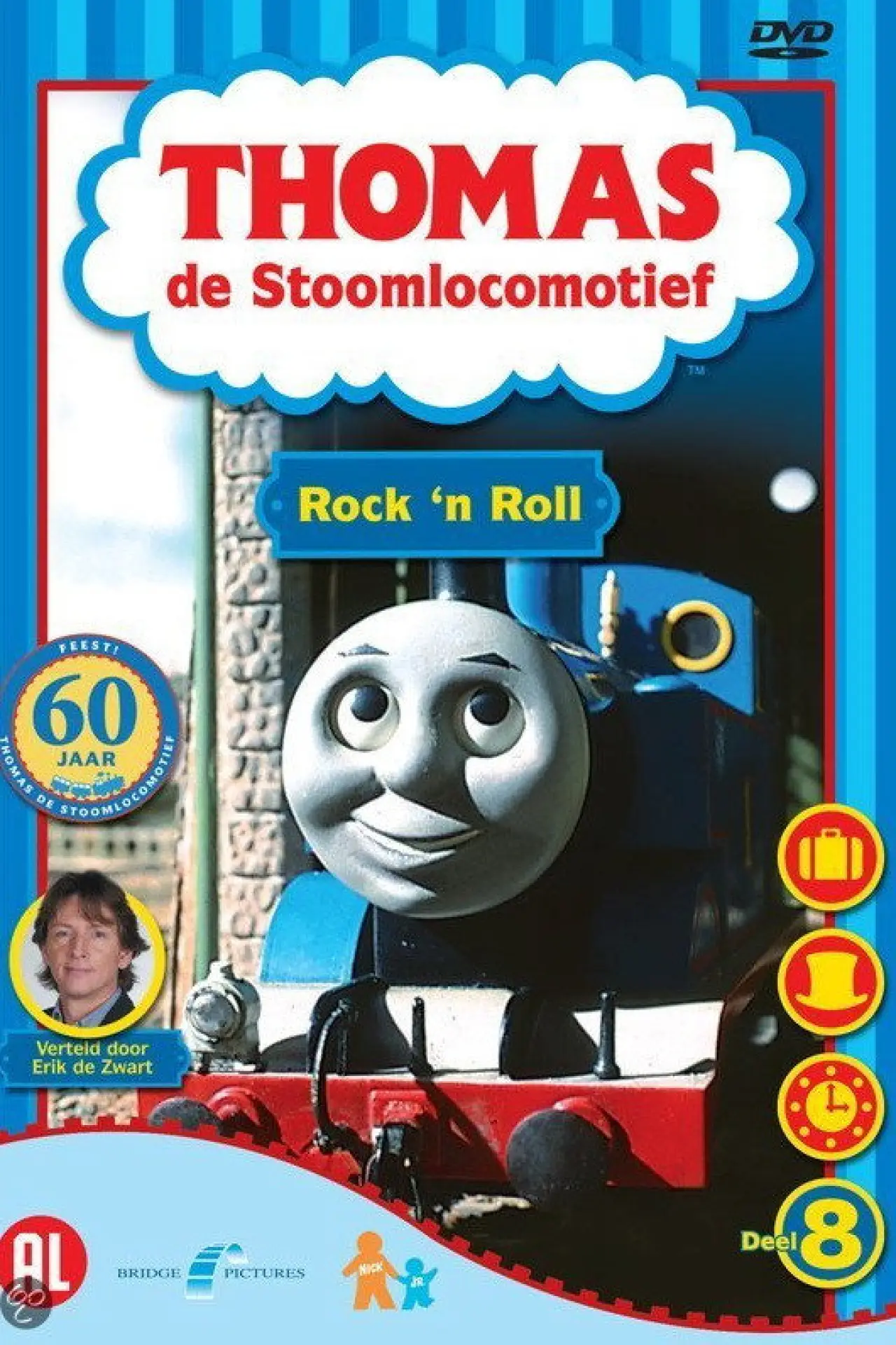 Plakat filmowy "Thomas de Stoomlocomotief: Rock 