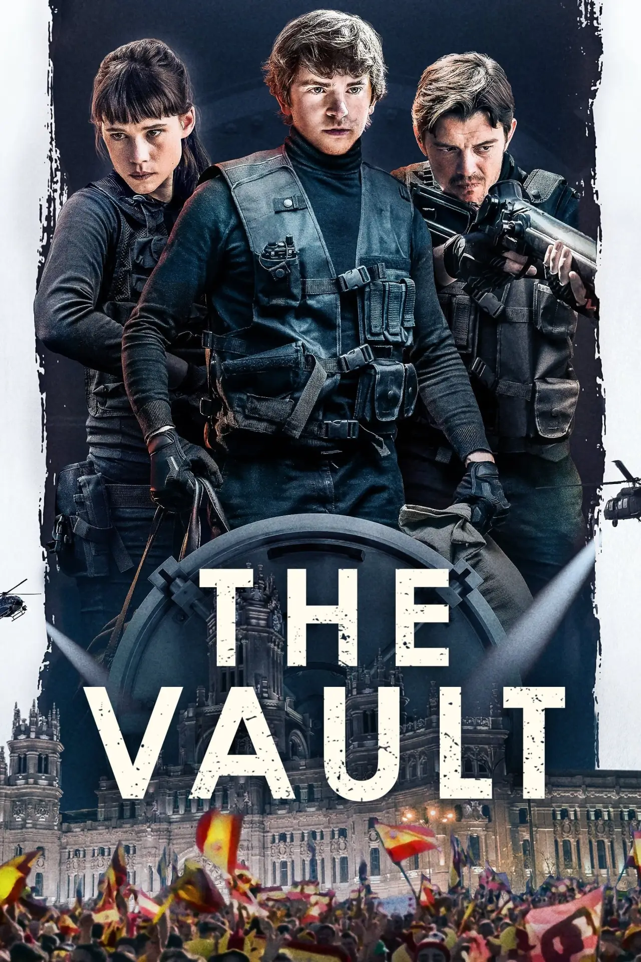 Plakat filmowy "Skok na głęboką wodę"