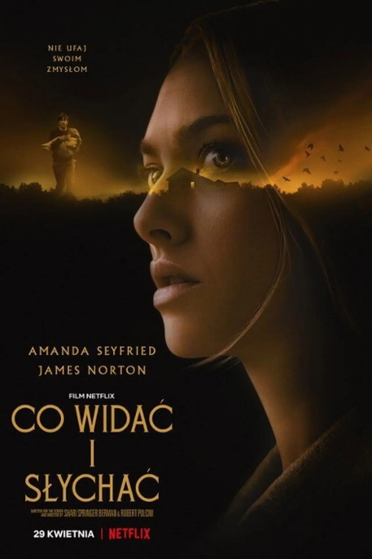 Plakat filmowy "Co widać i słychać"