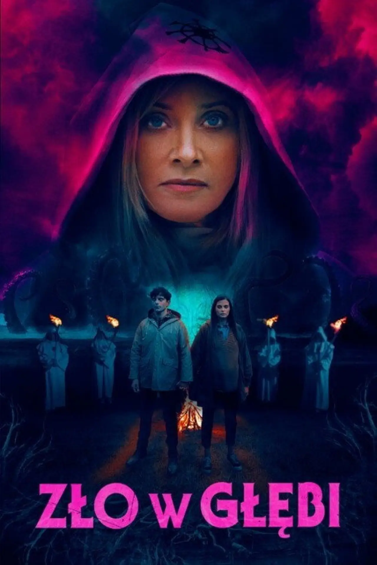 Plakat filmowy "Zło w głębi"