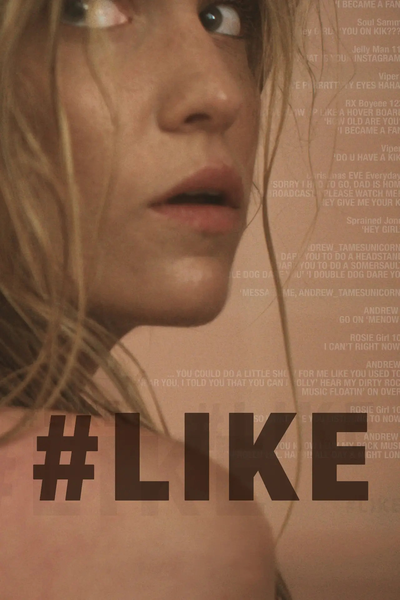 Plakat filmowy "#Like"