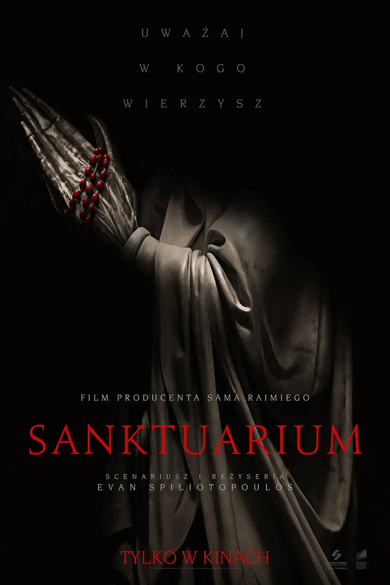 Plakat filmowy "Sanktuarium"