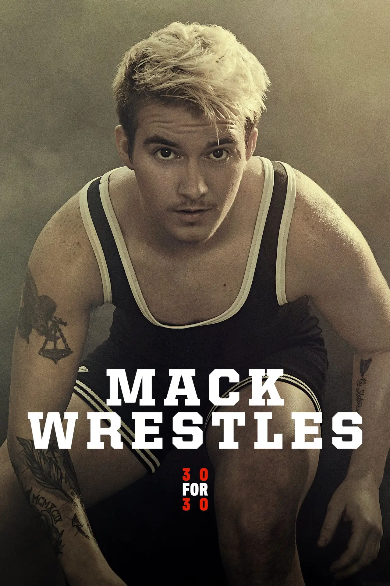 Plakat filmowy "Mack Wrestles"