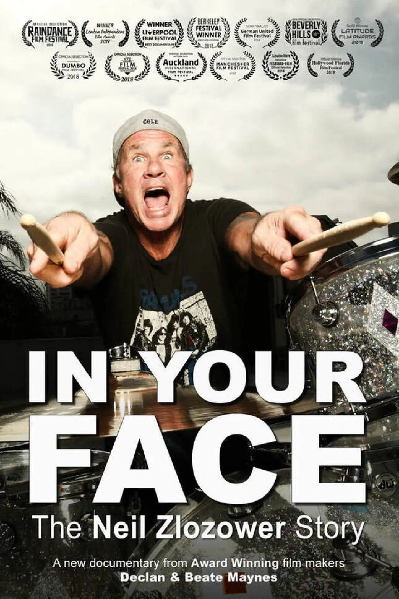 Plakat filmowy "In Your Face: The Neil Zlozower Story"
