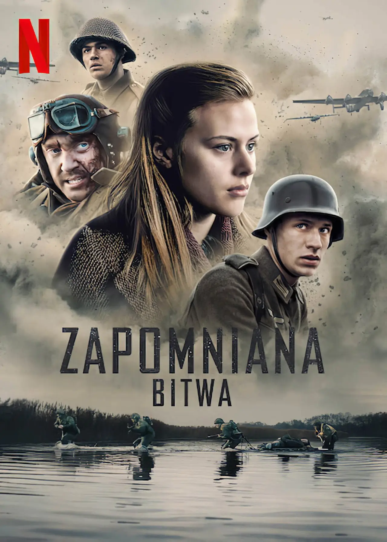 Plakat filmowy "Zapomniana bitwa"