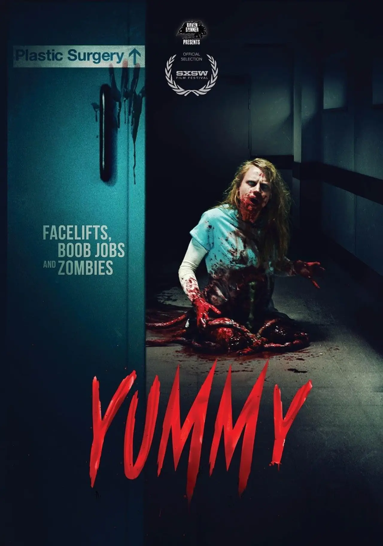 Plakat filmowy "Klinika grozy"