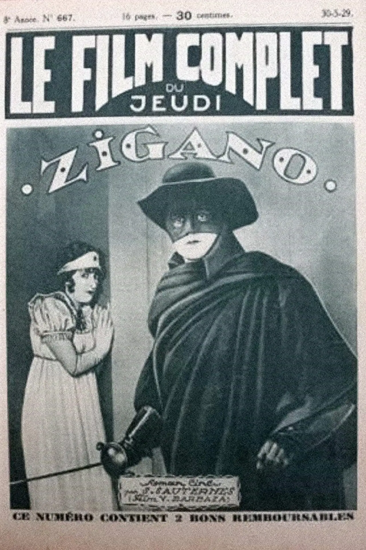 Plakat filmowy "Zigano"