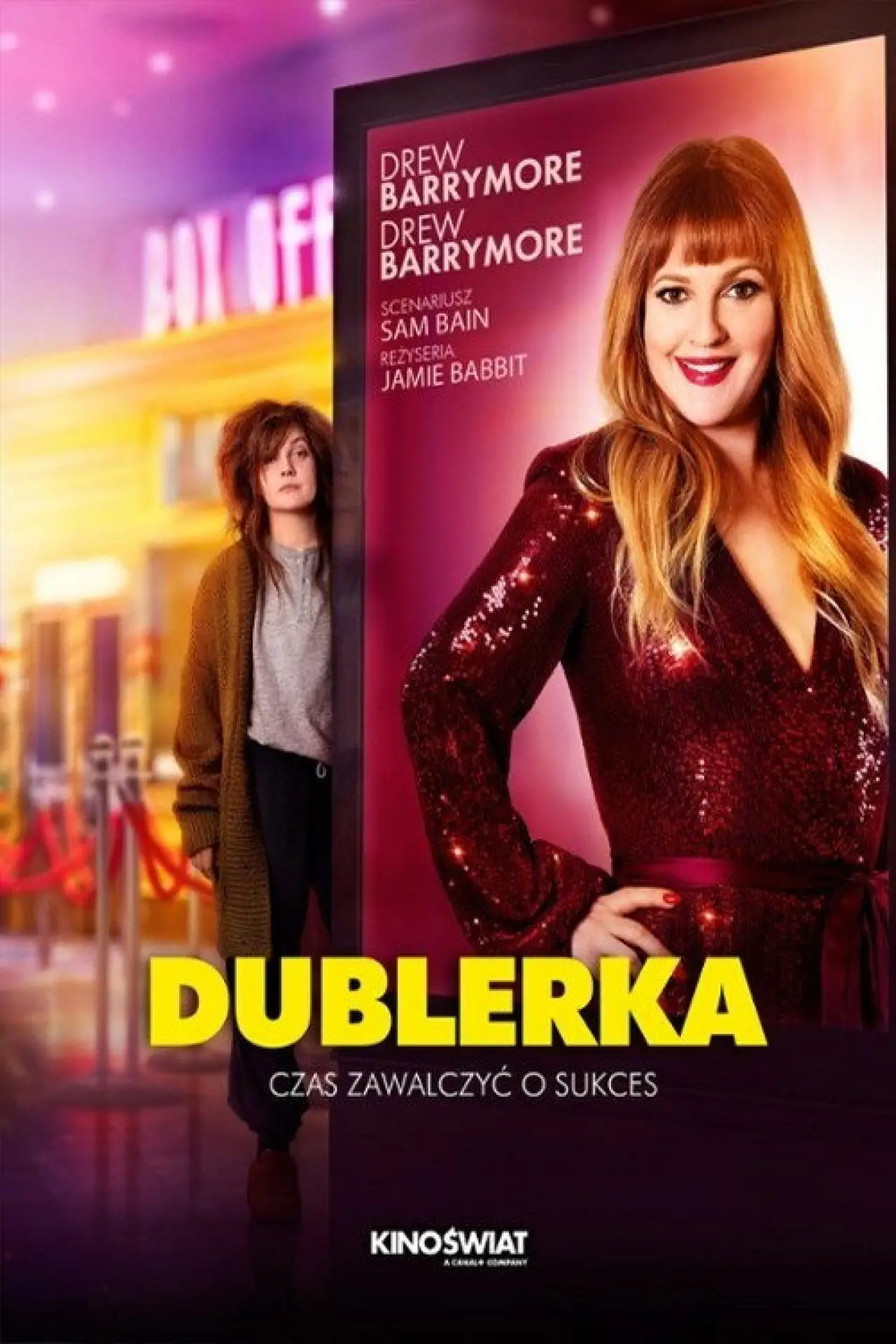 Plakat filmowy "Dublerka"