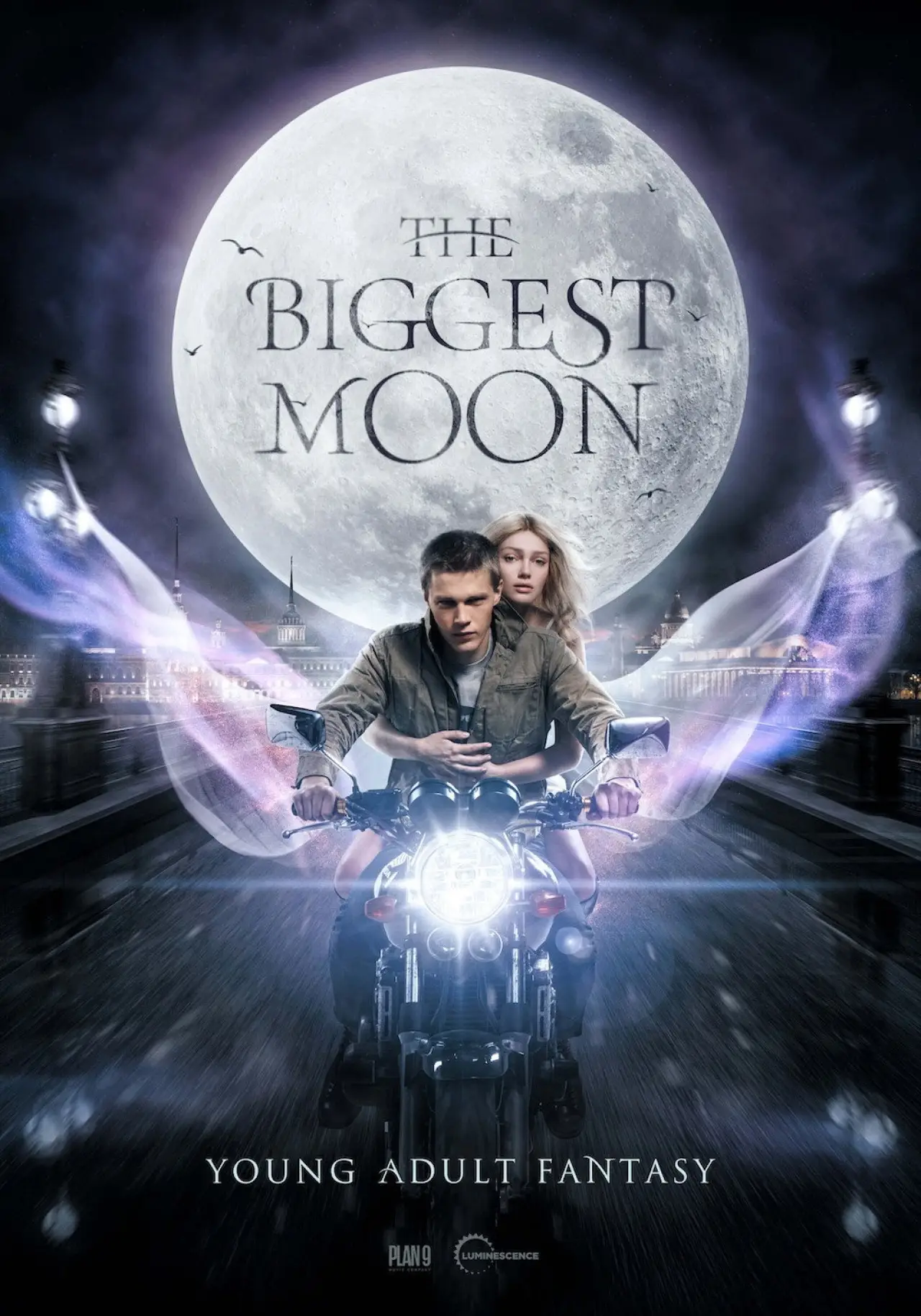 Plakat filmowy "Самая большая луна"