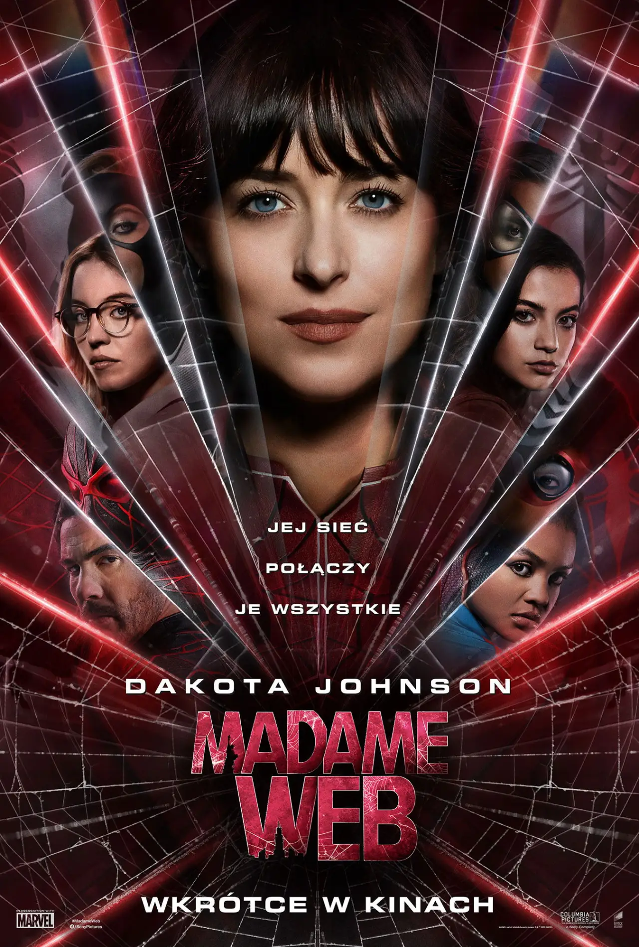 Plakat filmowy "Madame Web"