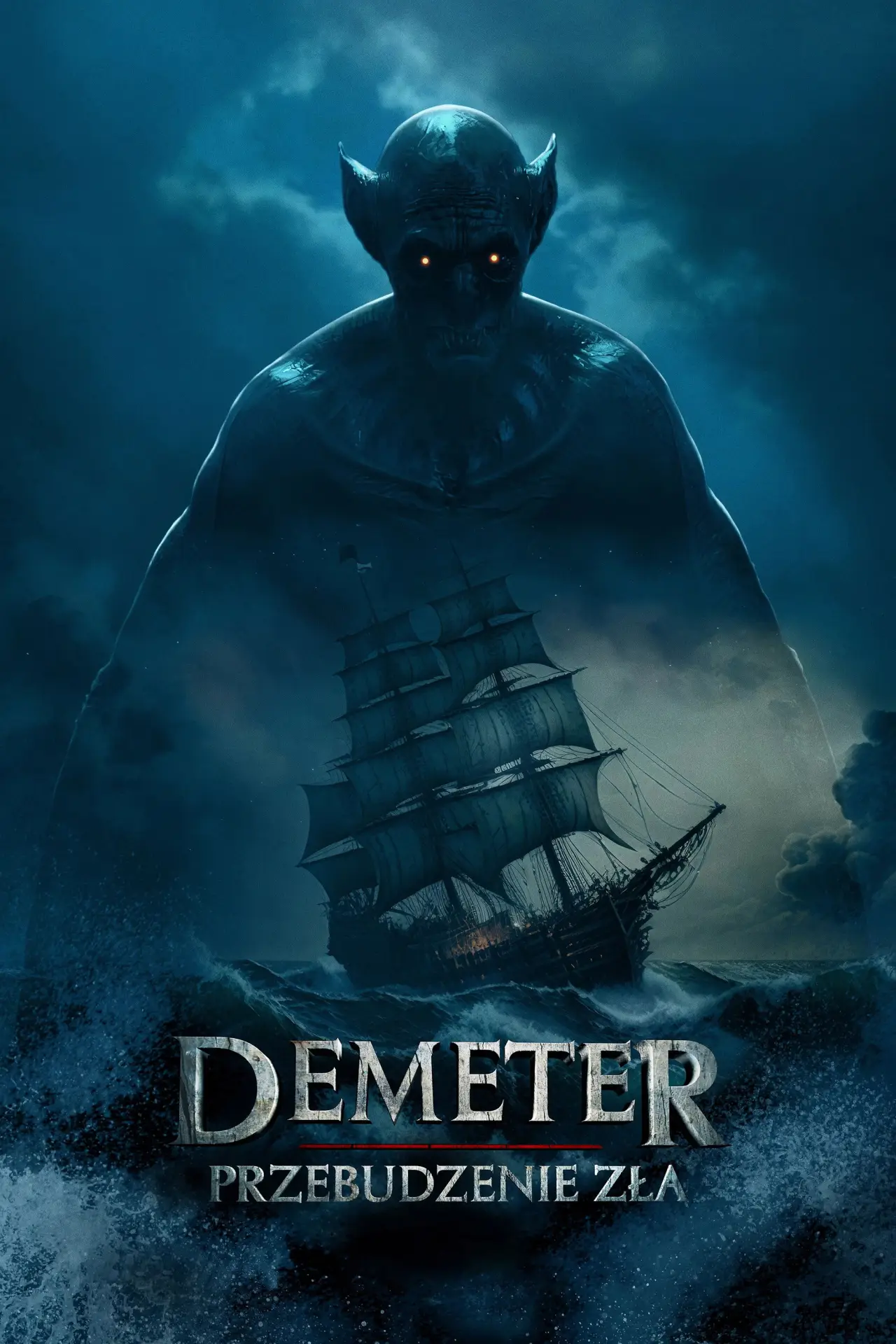 Plakat filmowy "Demeter: Przebudzenie zła"