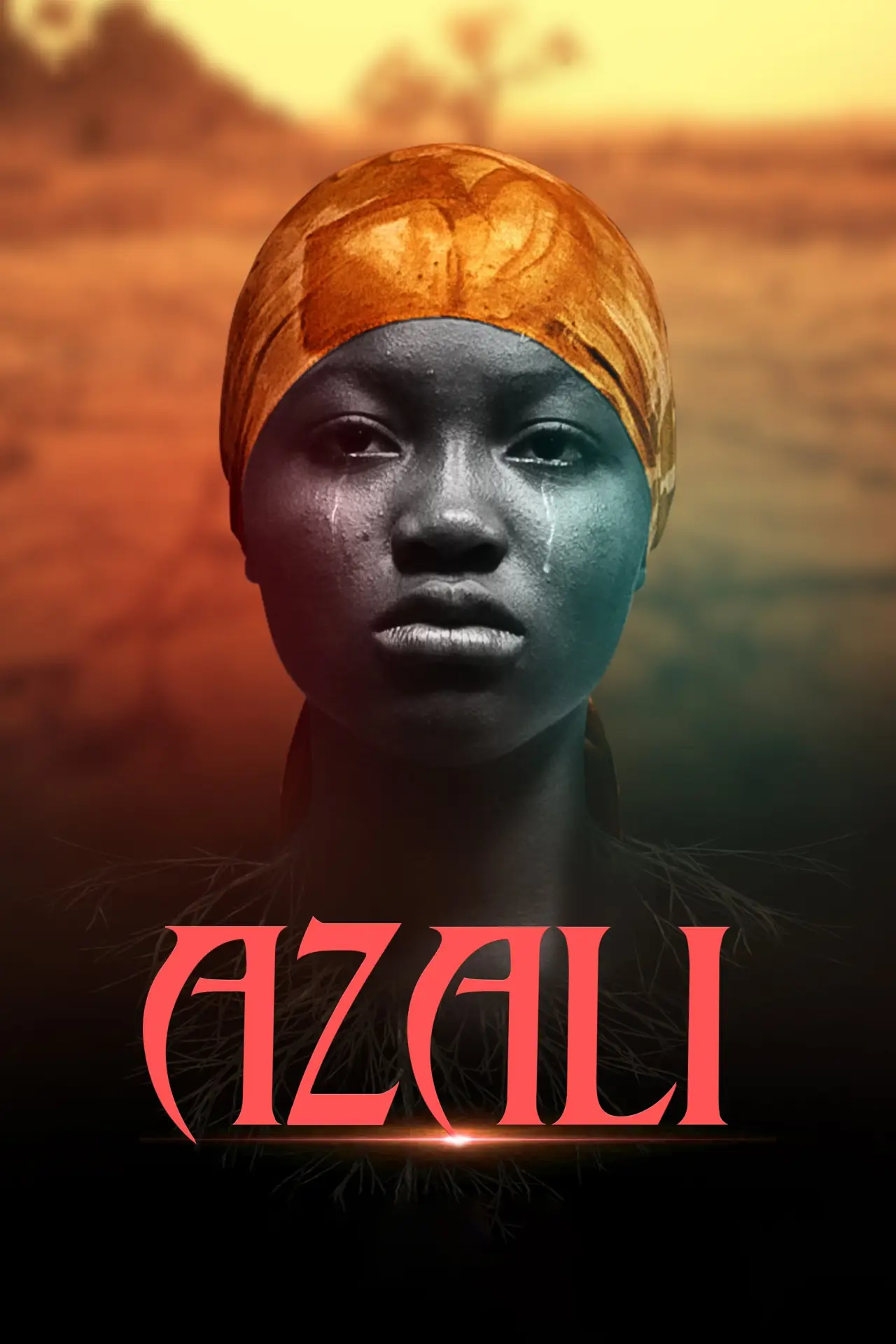 Plakat filmowy "Azali"