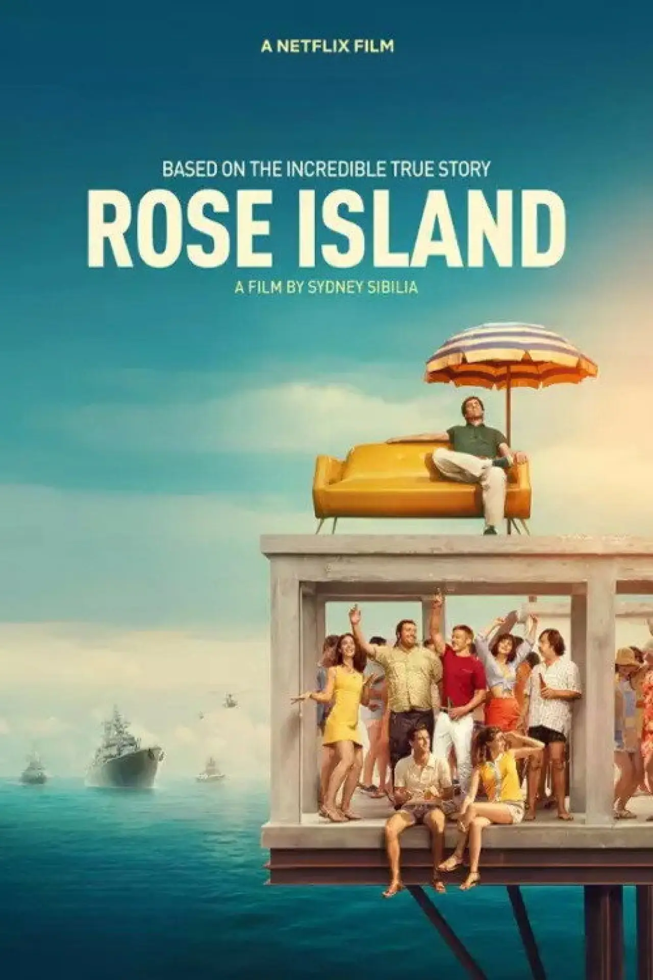 Plakat filmowy "Wyspa Róży"