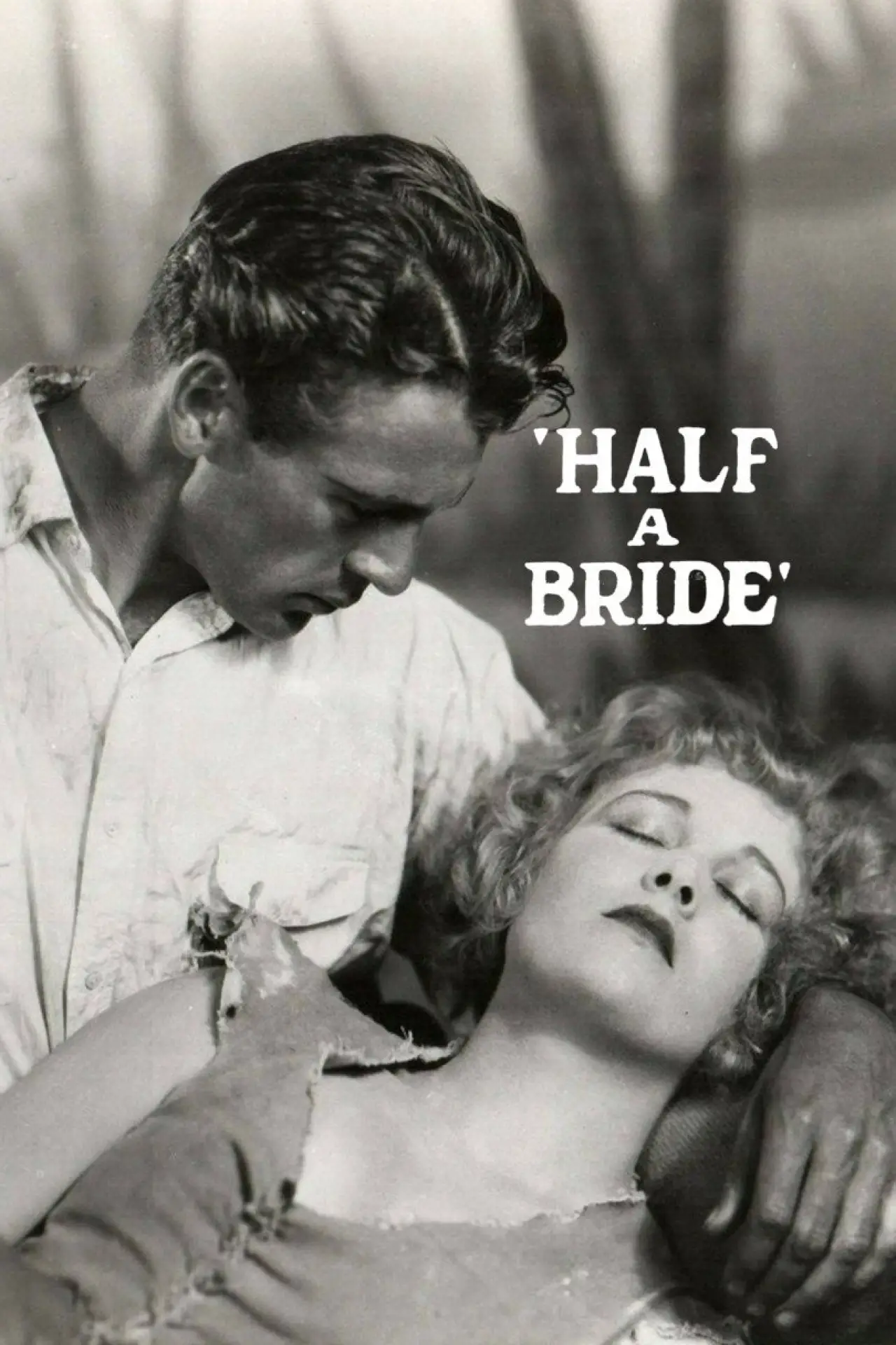 Plakat filmowy "Half a Bride"