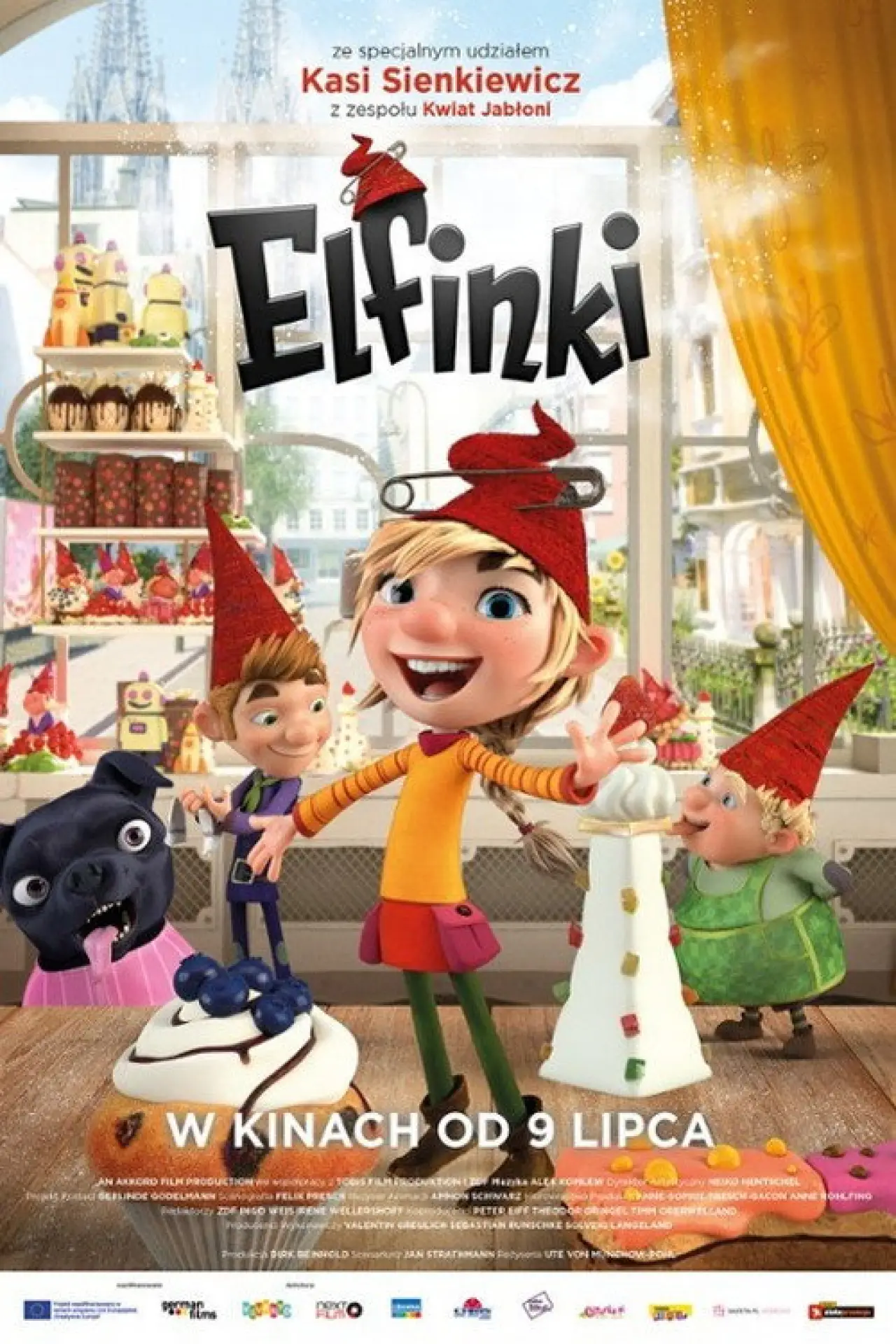 Plakat filmowy "Elfinki"