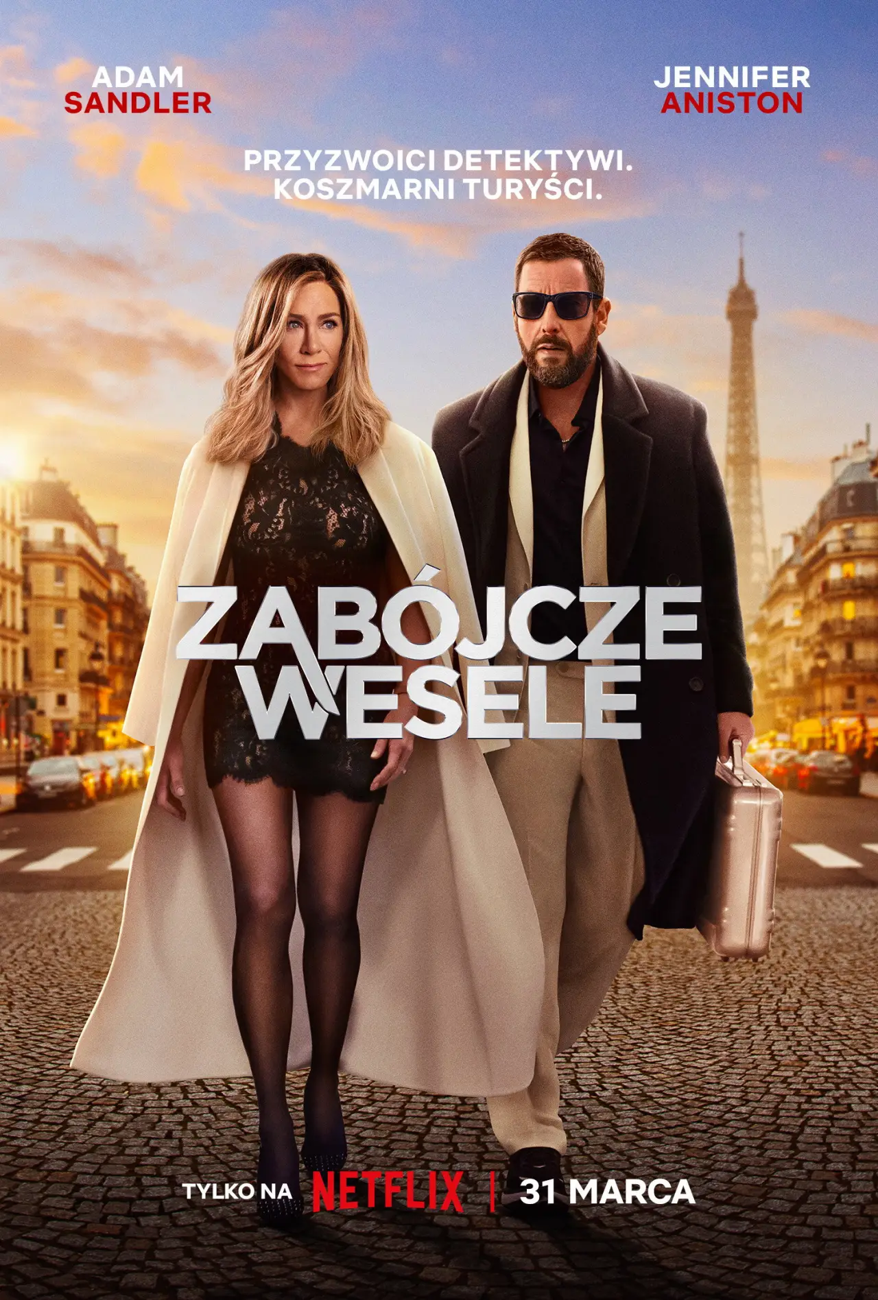 Plakat filmowy "Zabójcze wesele"