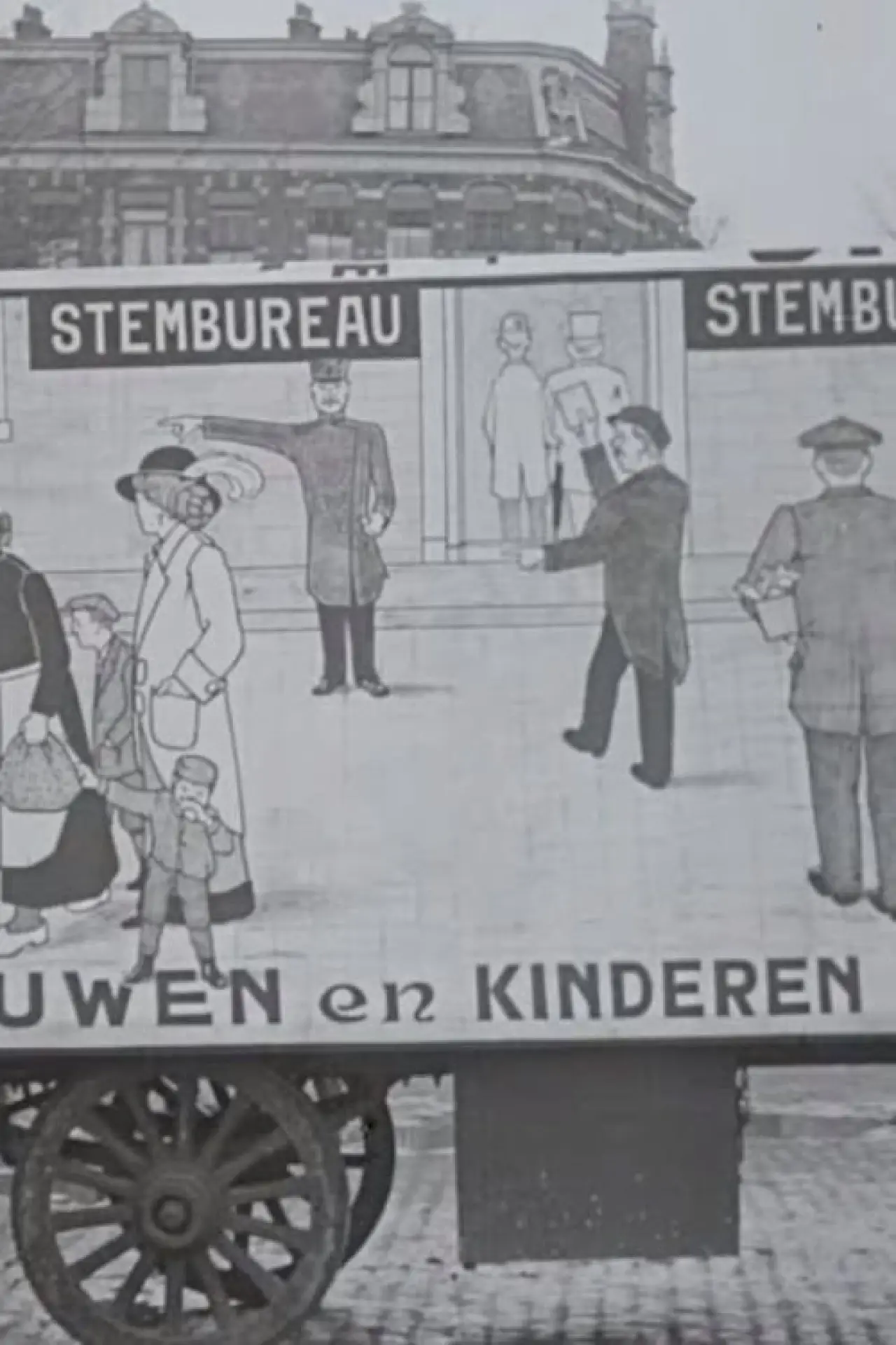 Plakat filmowy "Amsterdam, journaalonderwerpen"