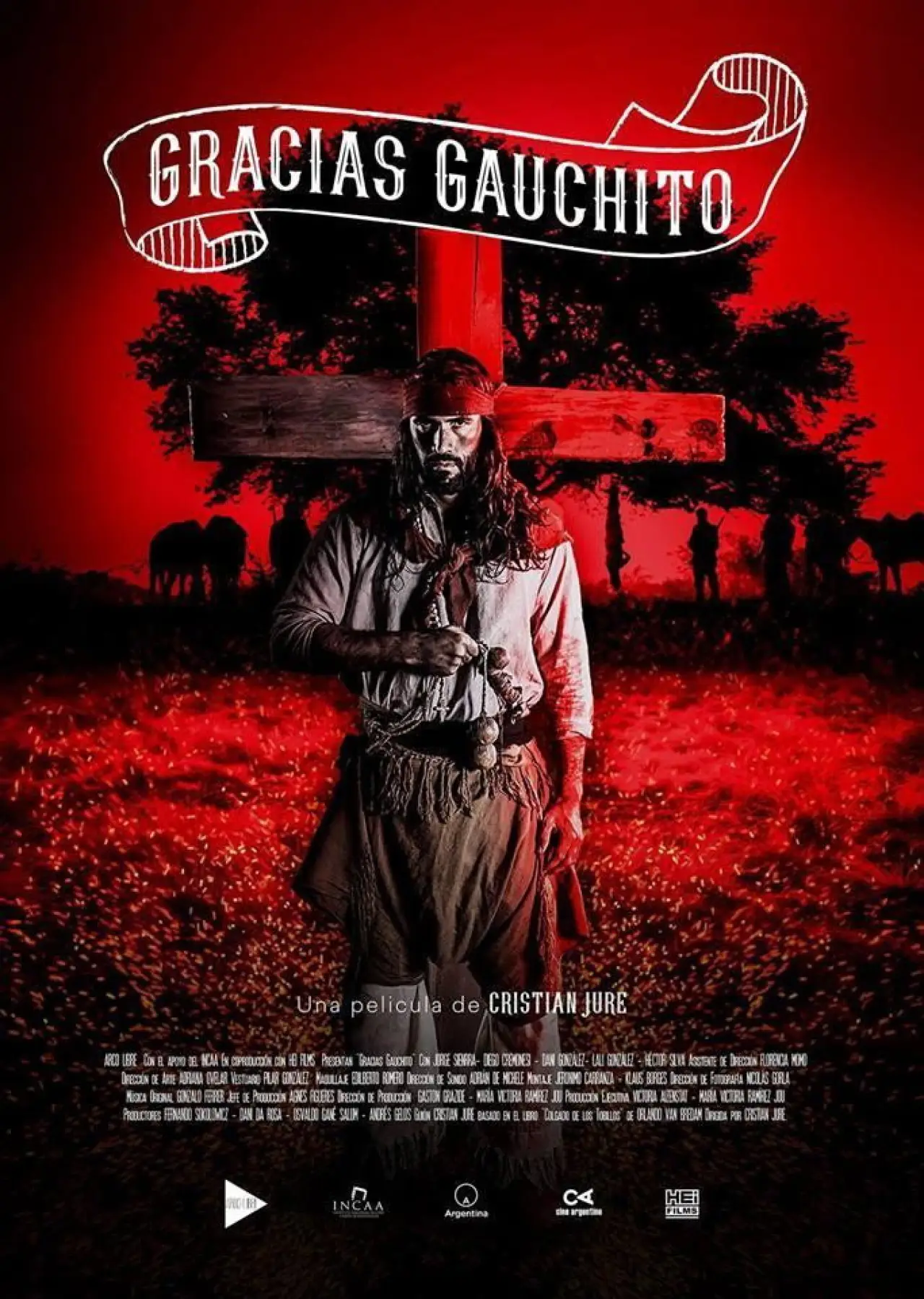 Plakat filmowy "Gracias Gauchito"