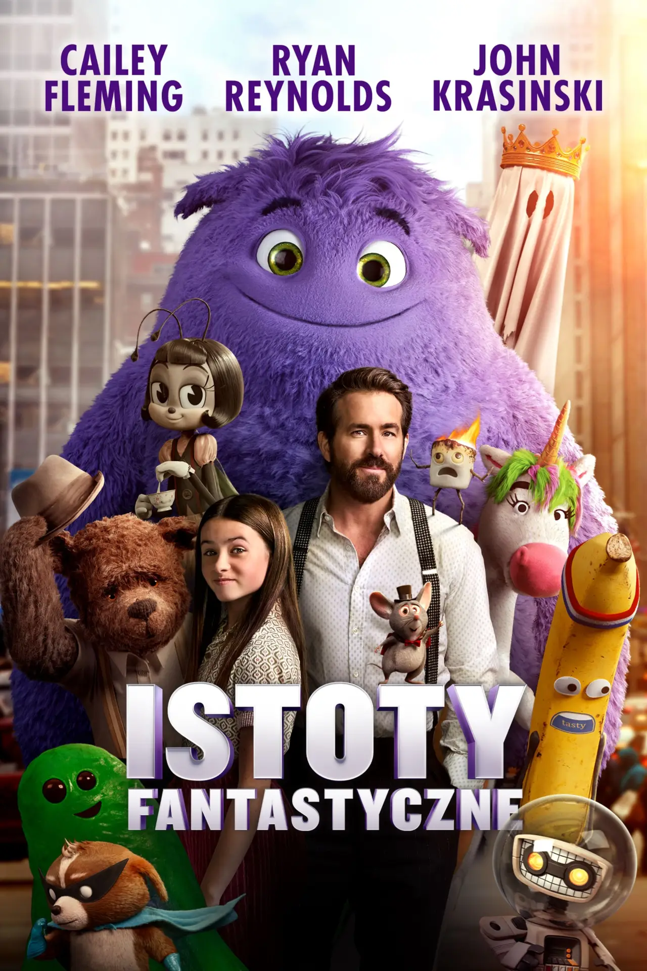 Plakat filmowy "Istoty fantastyczne"