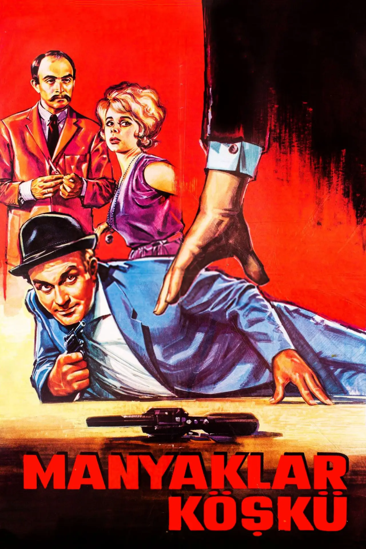Plakat filmowy "Manyaklar Köşkü"