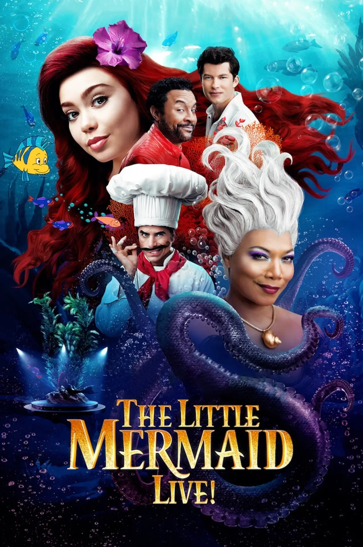Plakat filmowy "The Little Mermaid Live!"