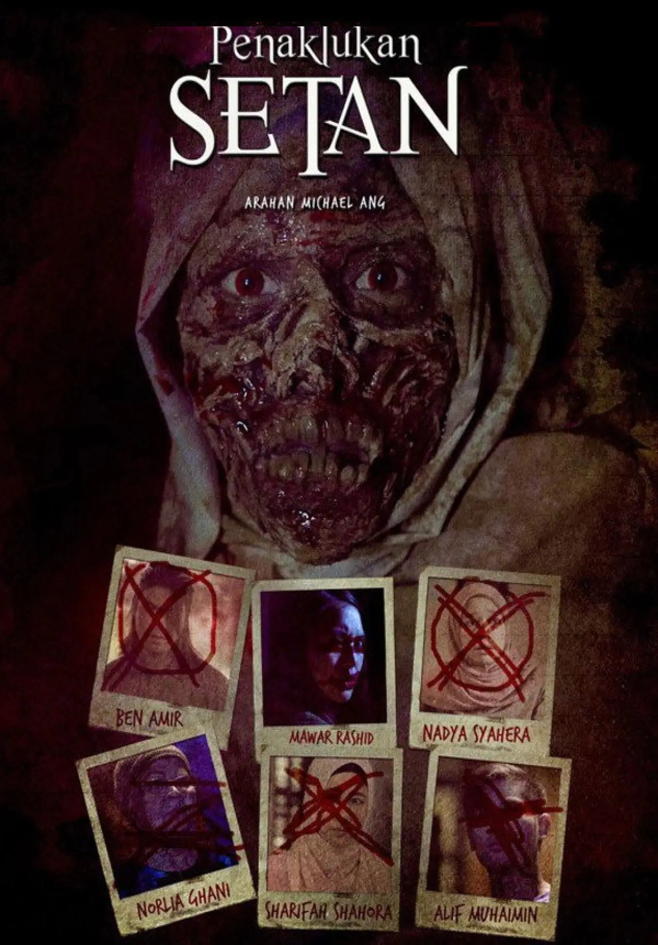 Plakat filmowy "Penaklukan Setan"