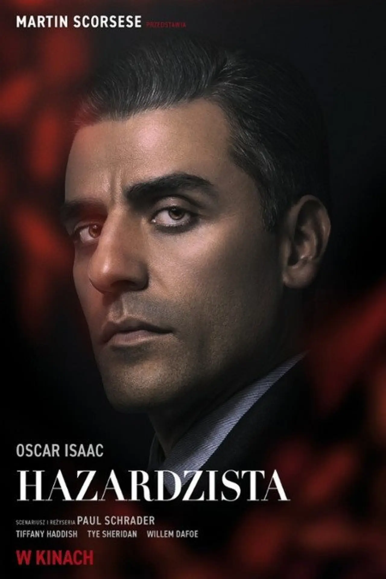Plakat filmowy "Hazardzista"