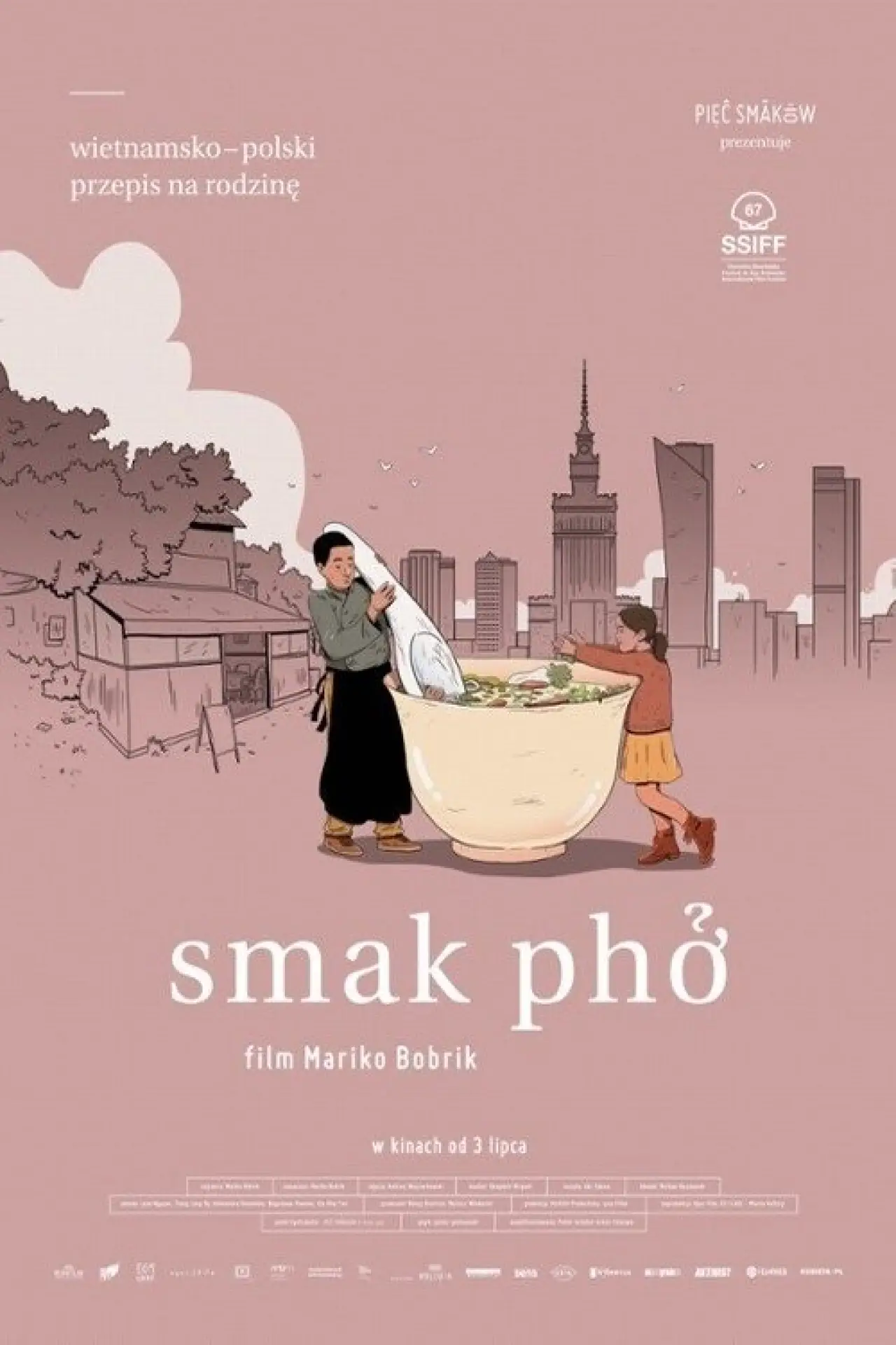 Plakat filmowy "Smak pho"