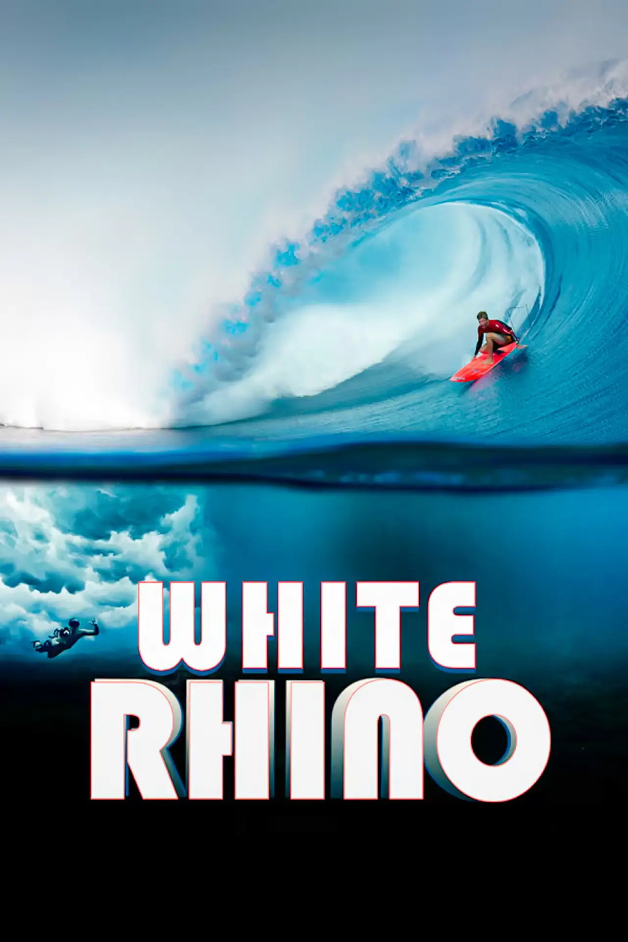 Plakat filmowy "White Rhino"