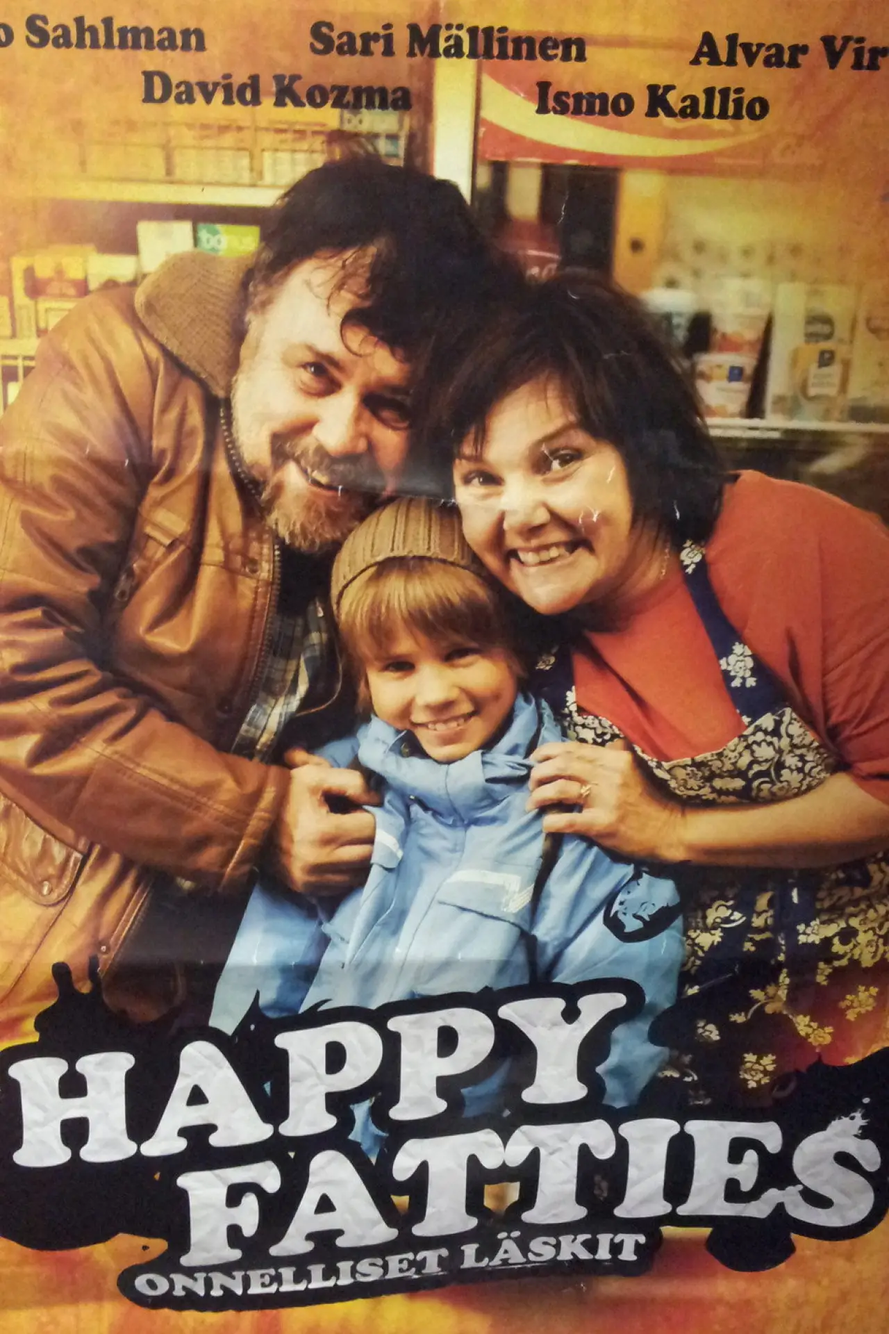 Plakat filmowy "Onnelliset läskit"